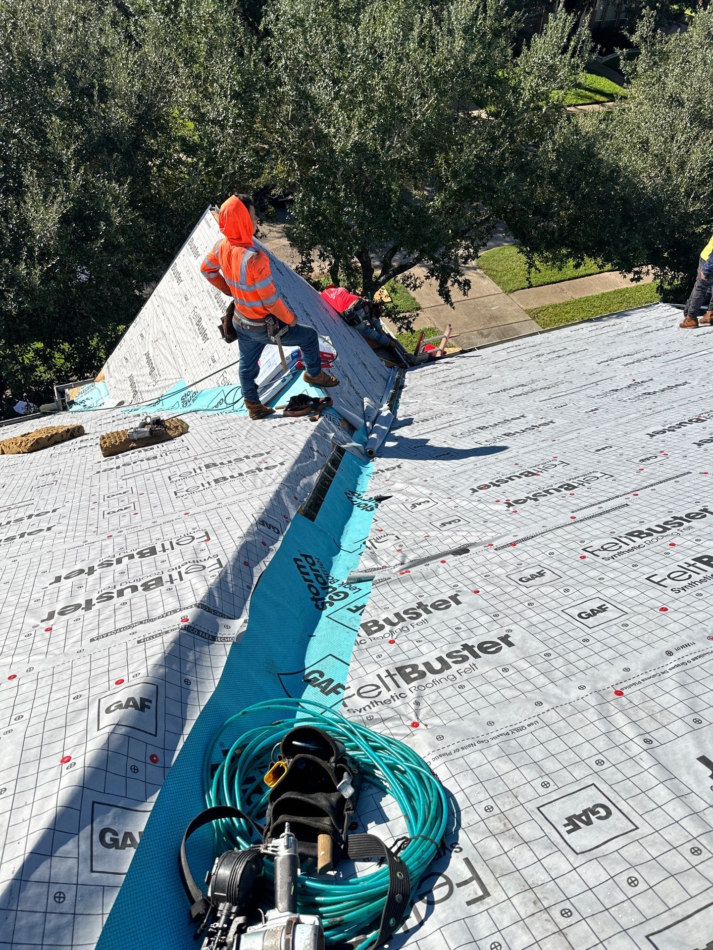 Project in Pearland by Motion Roofing