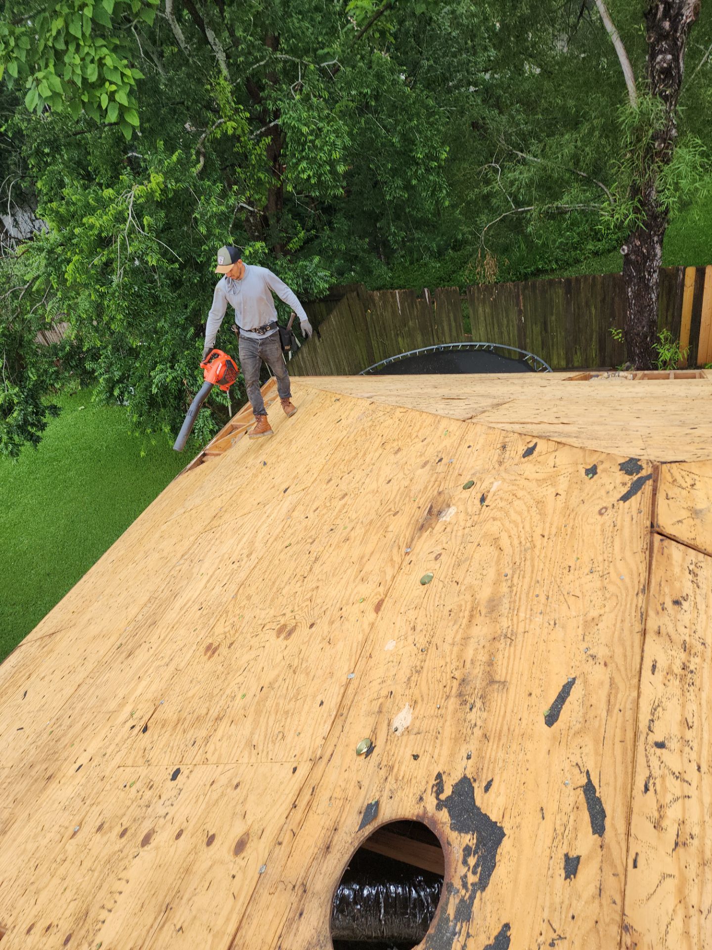 Residential Roofing Installation using Owen's Corning Duration (Lifetime) Shingles by Roof Repair Company