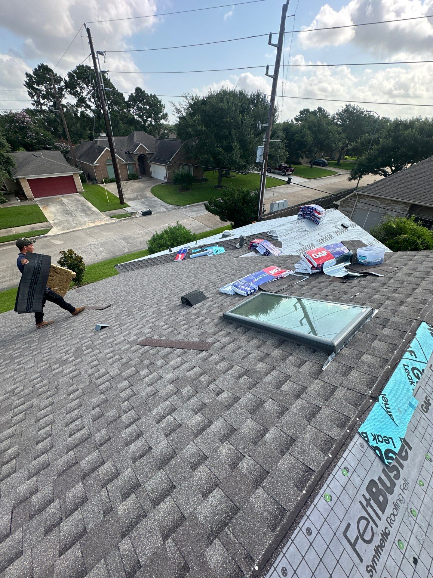 Roof Replacement in Pearland TX by Roof Repair Company