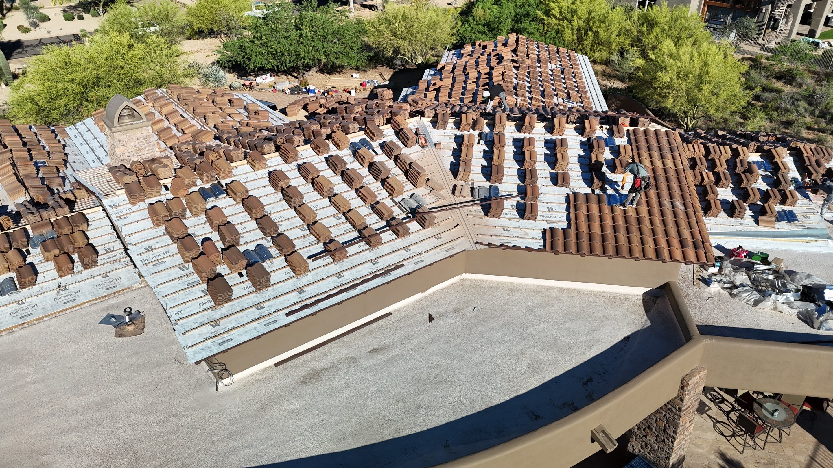Project in Scottsdale by Saint Roofing