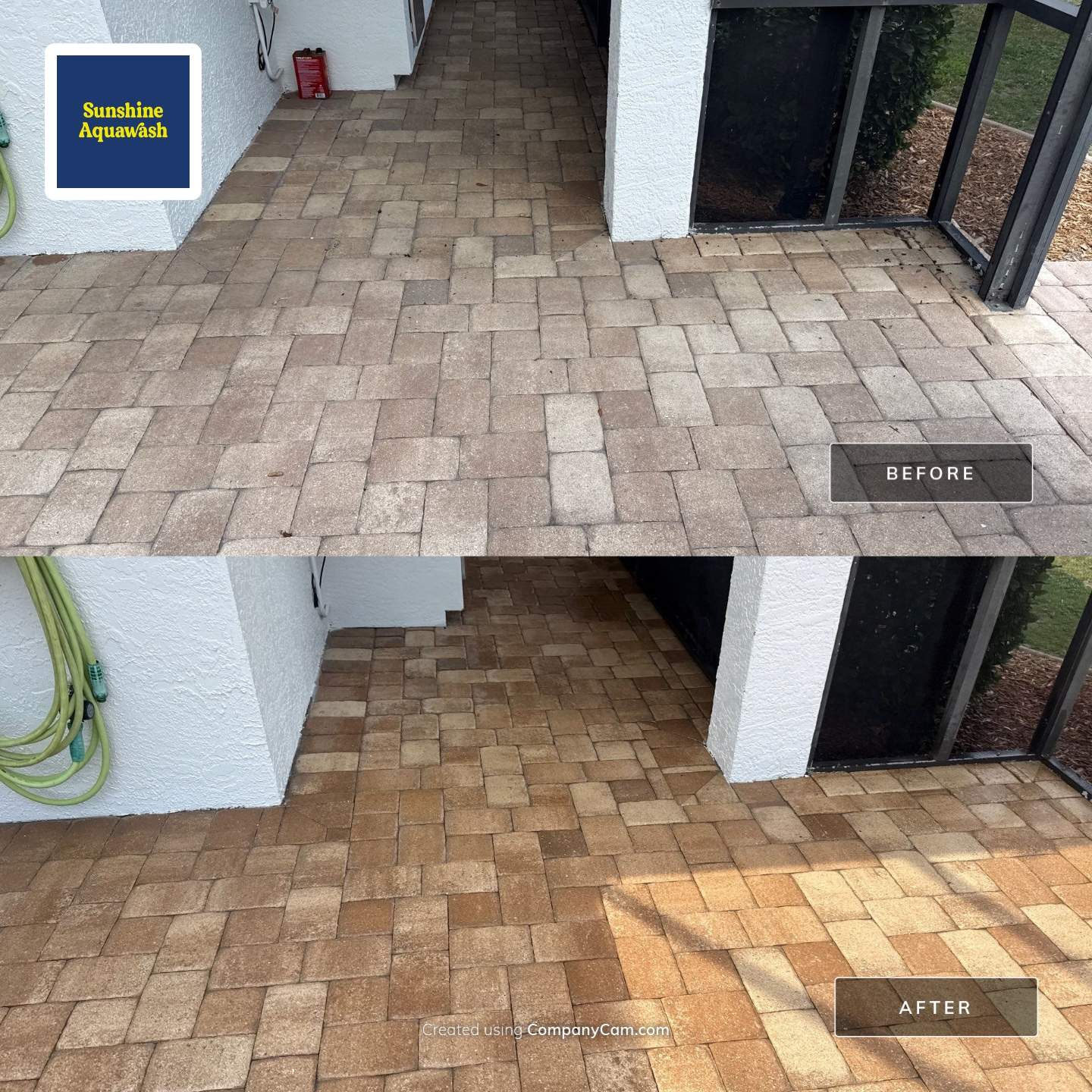Comprehensive Exterior Cleaning for 2-Story Home in Foxbrook Community – Parrish, FL by Sunshine AquaWash