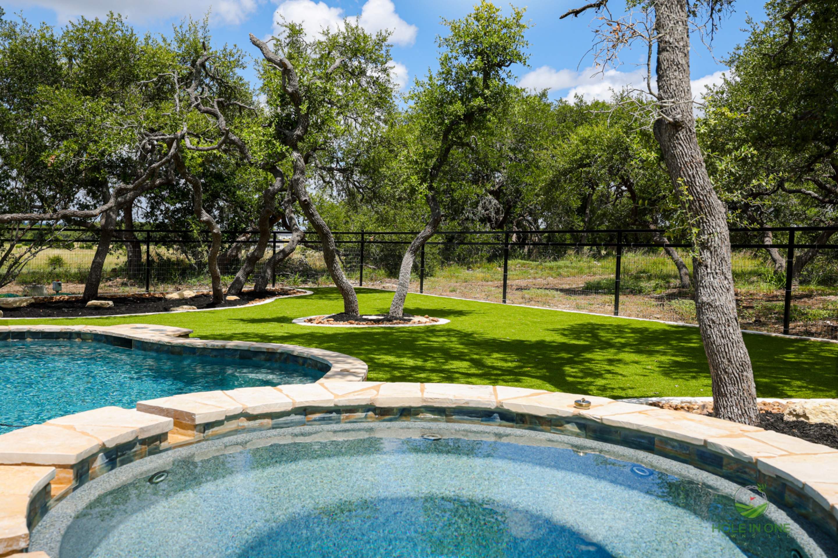 Belle Oak, Bulverde Tx. by Hole In One Lawns, LLC