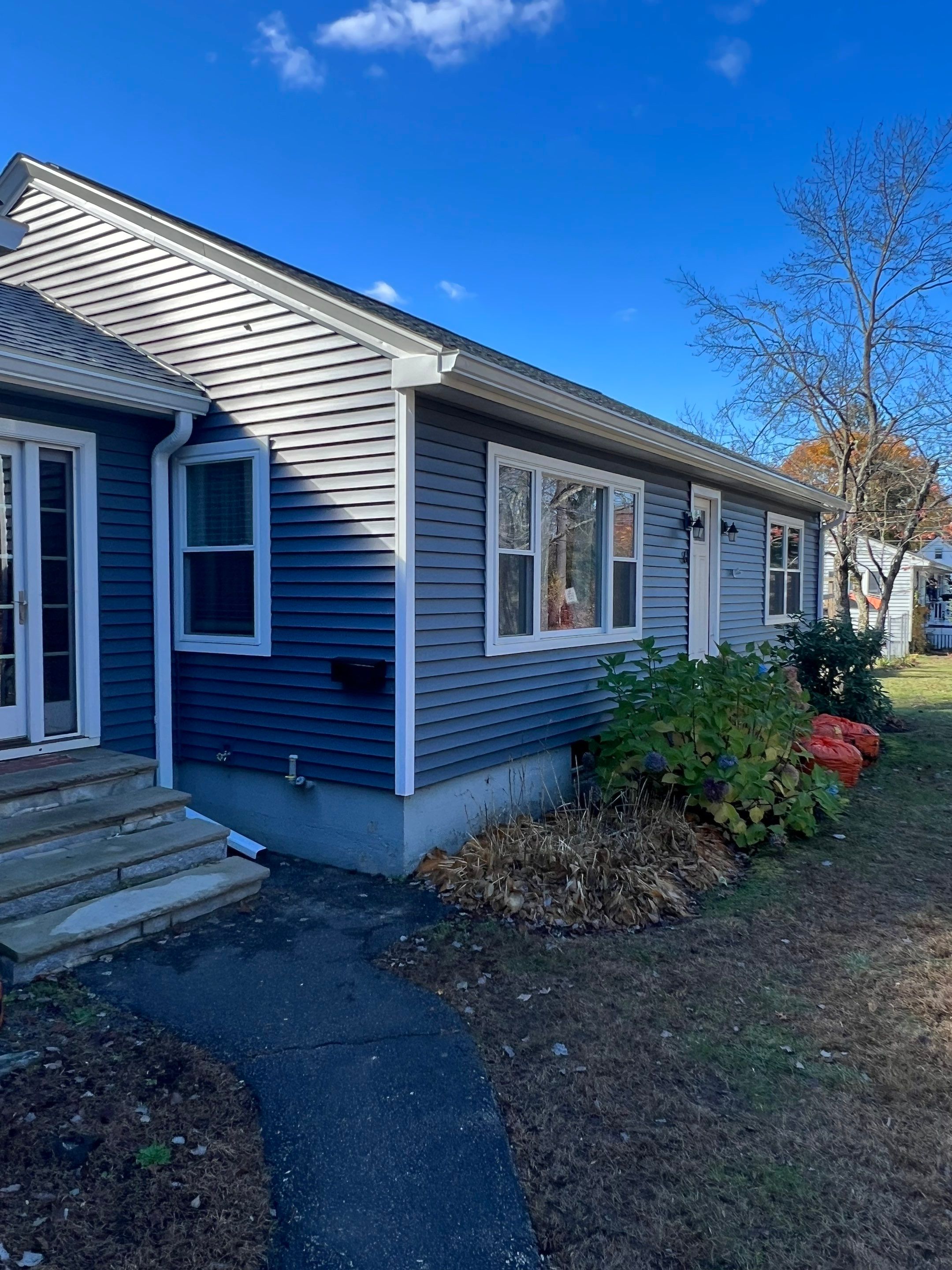 New Roof and Gutters in Rochester New Hampshire by Tall pine roofing