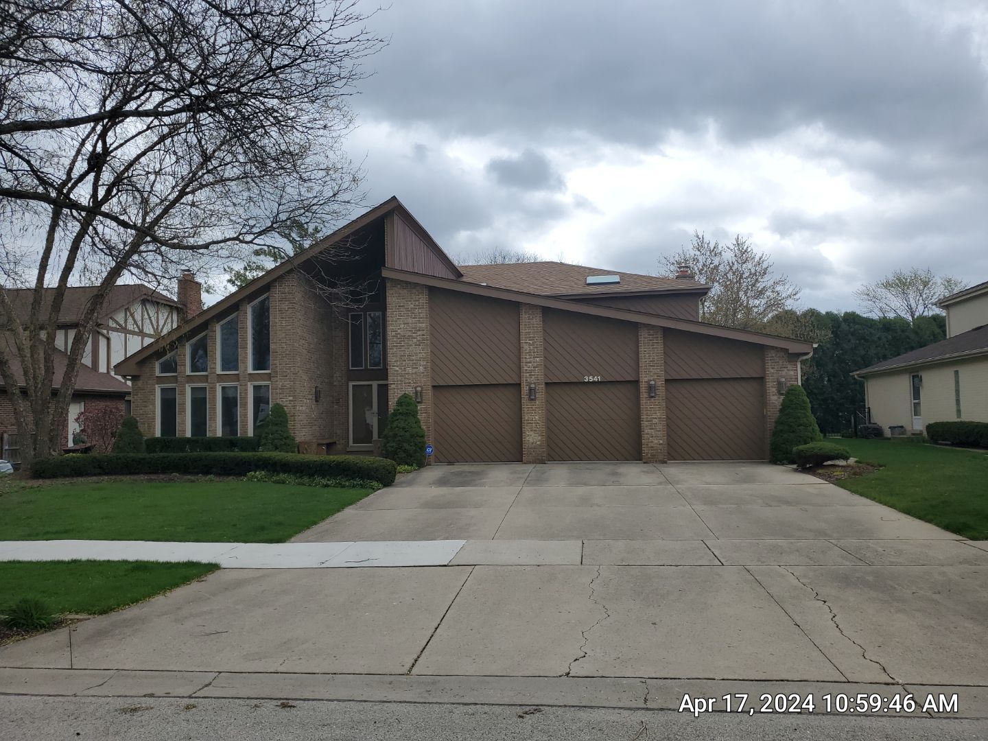 concrete patio and driveway cleaning by Northern Power Washing LLC.