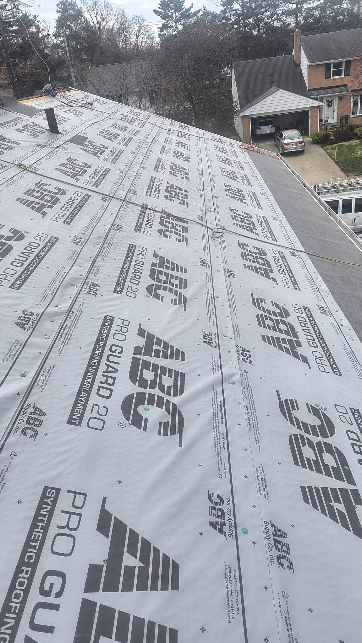 Storm Restoration - Roof Replacement using GAF HDZ Pewter Gray by Atlas Roofing & Restoration