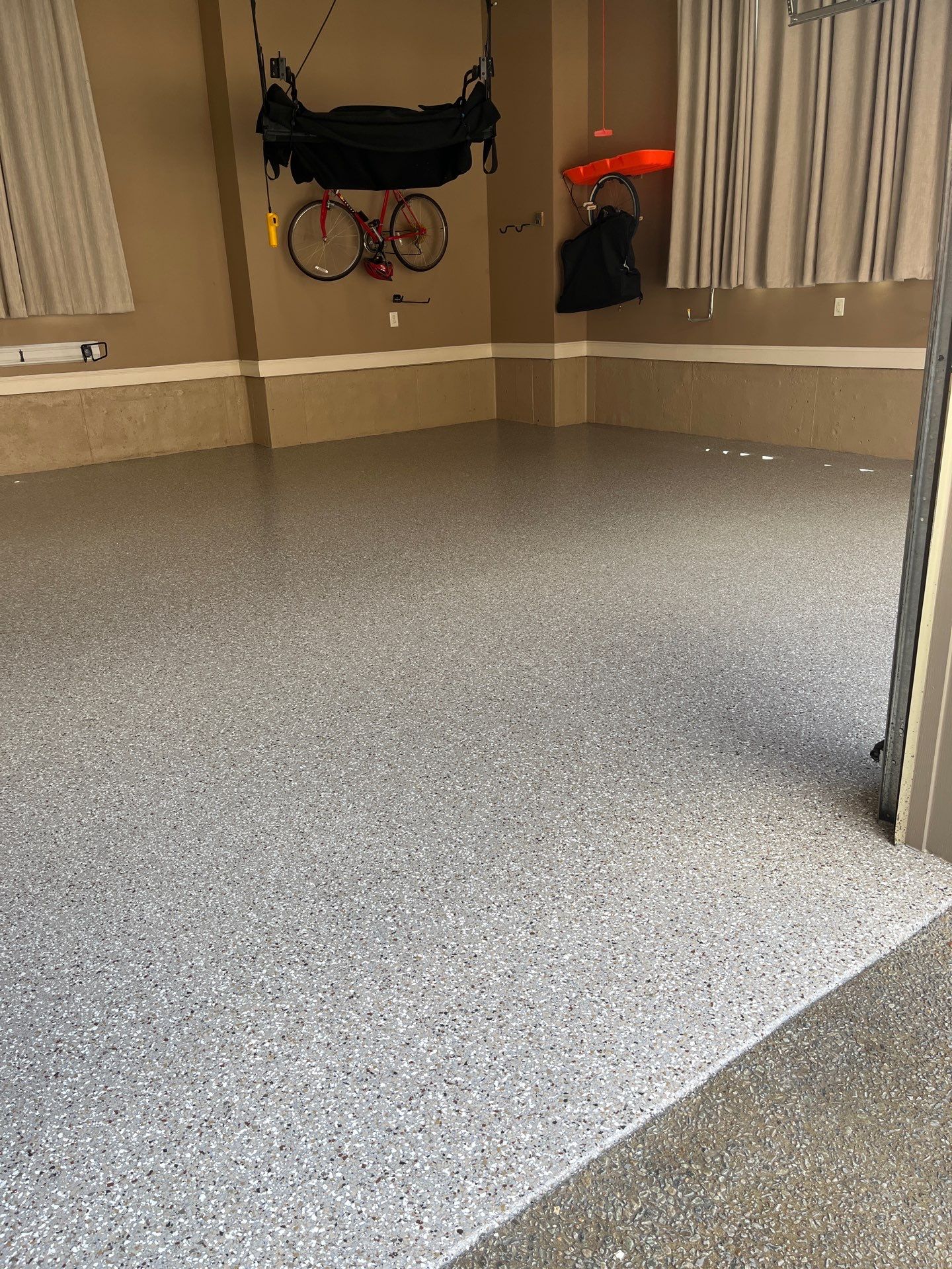 Garage Floor Coating using Creekbed by My Garage Floor Guys