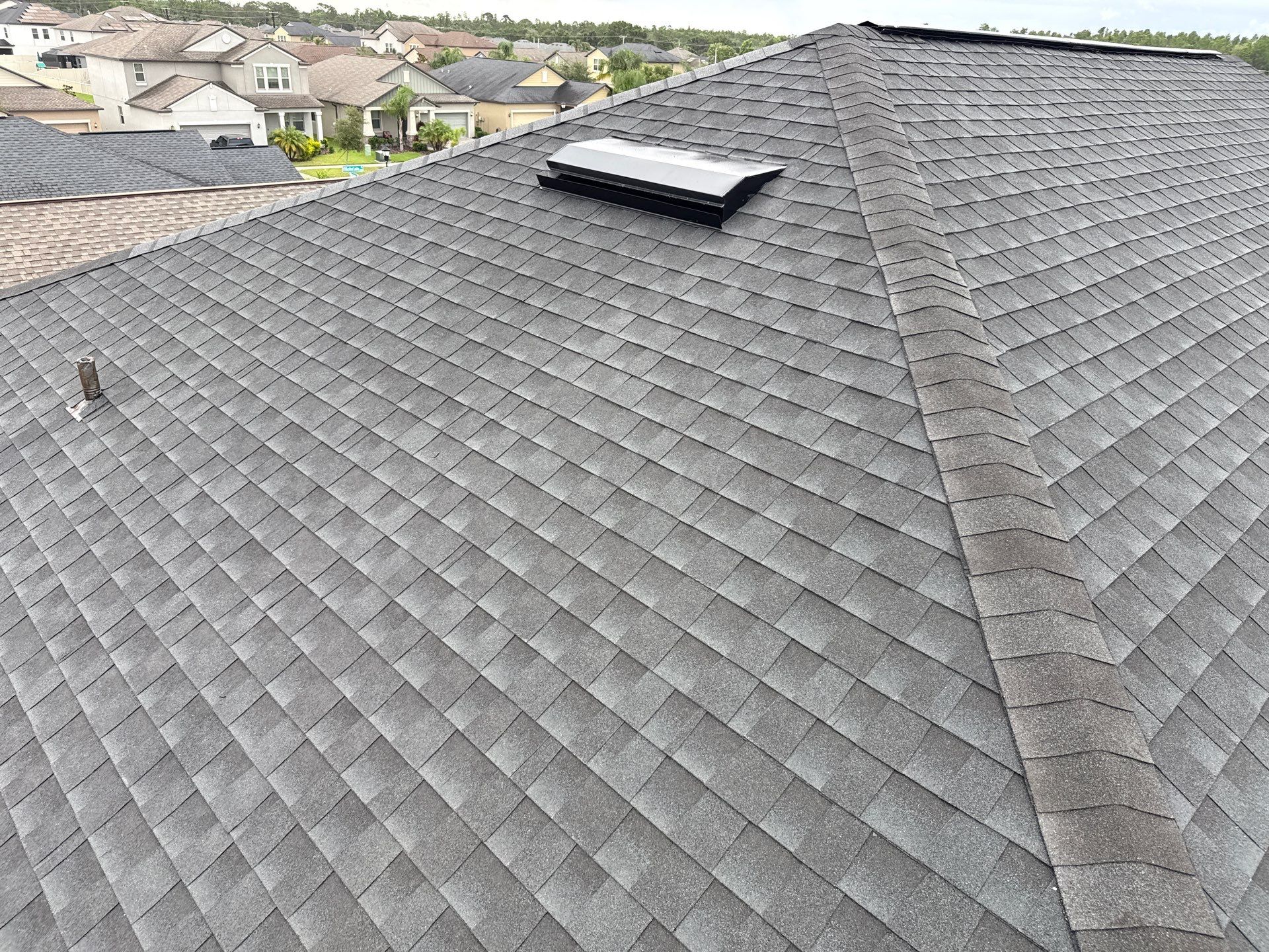 2-Story Asphalt Shingle Roof Cleaning & House Wash – Cypress Mill, Sun City Center, FL by Sunshine AquaWash