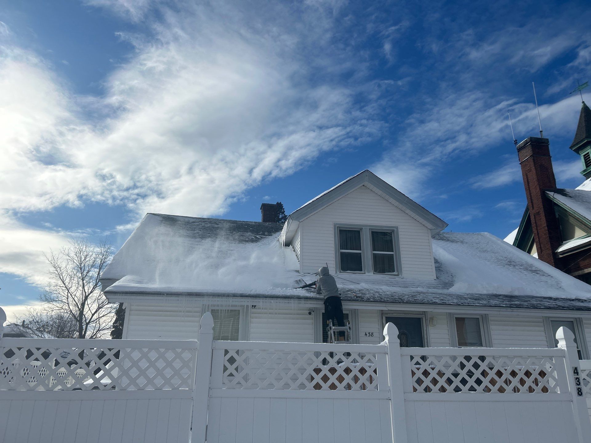 Emergency Snow Removal & Roof Tarp Installation in Lawrence, MA by Mighty Dog Roofing of Greater Middlesex County