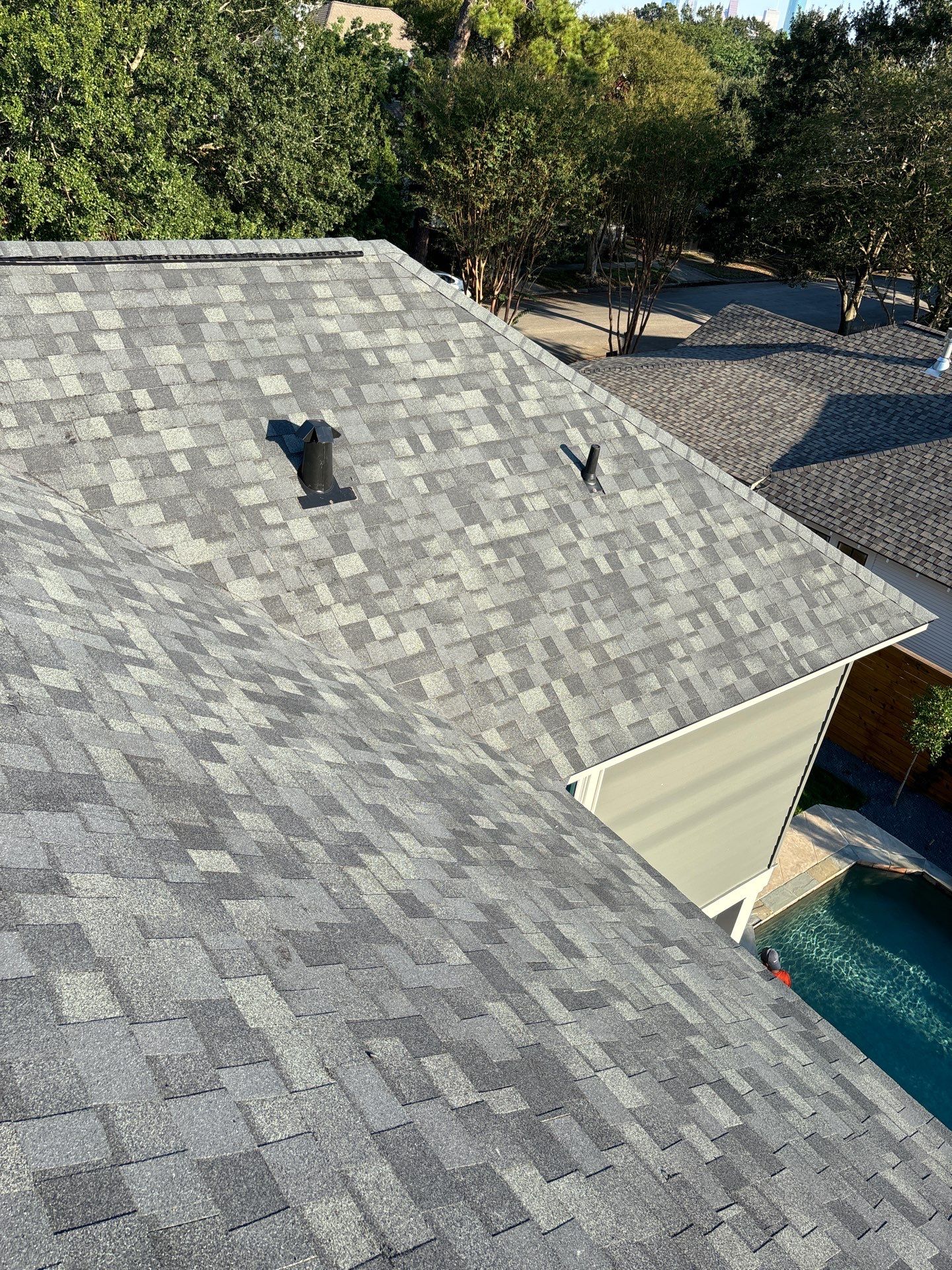 Residential Roofing Repair using Owen's Corning Duration (Lifetime) Shingles by Roof Repair Company