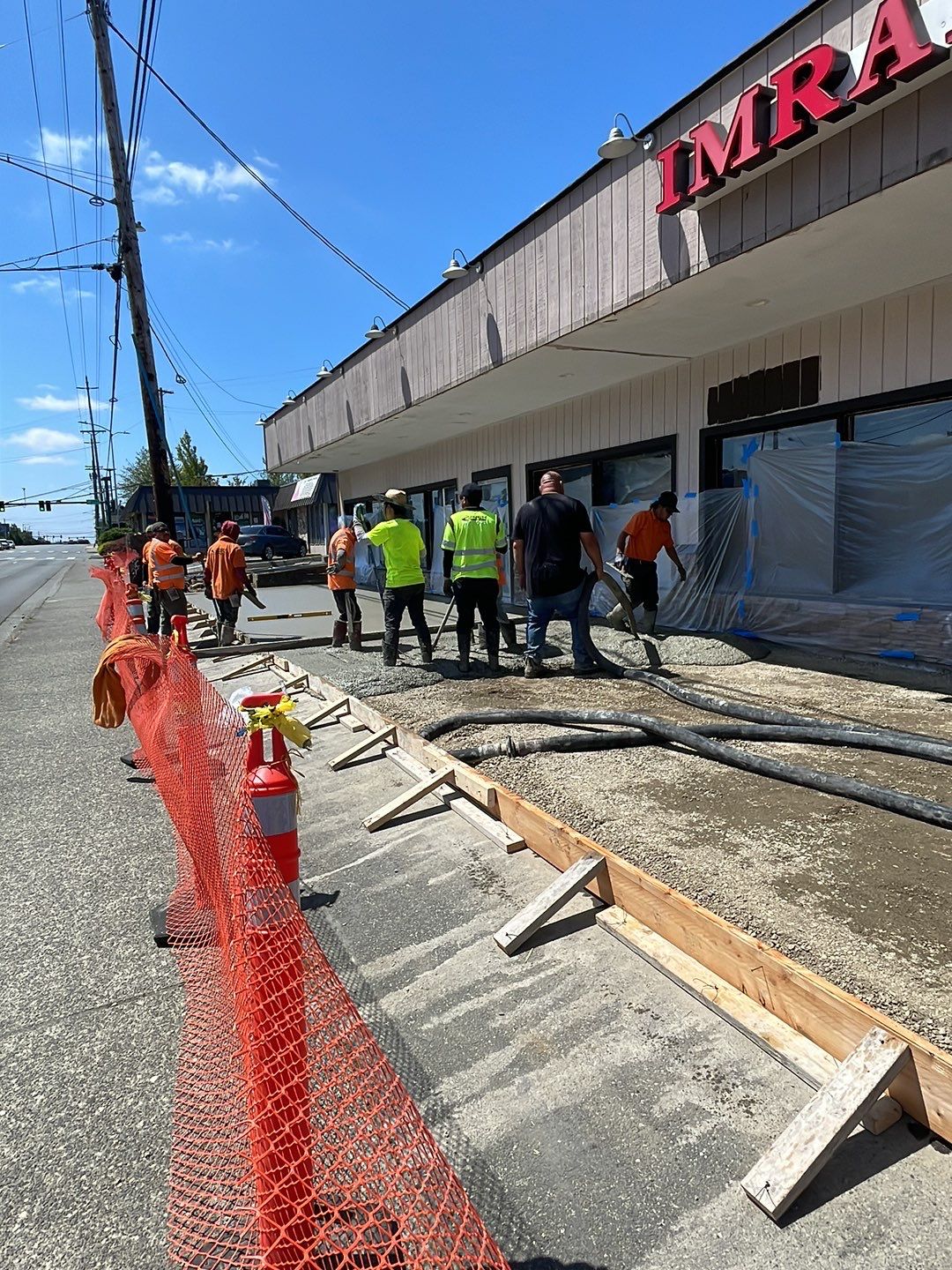 Imran's Market  by Jireh Asphalt & Concrete Inc 