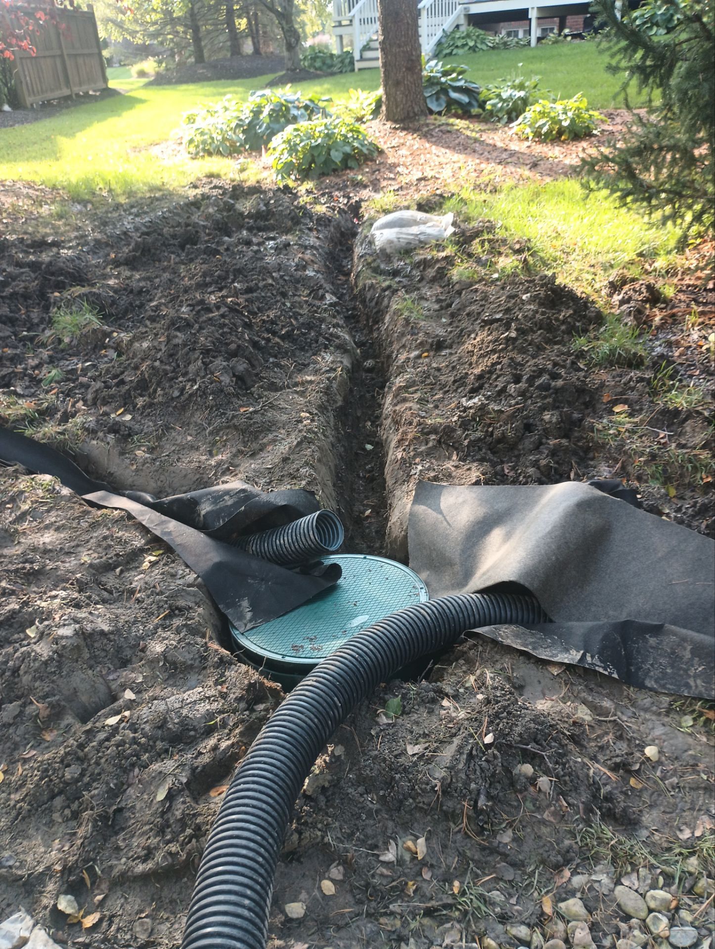 Exterior Drainage and Sump Pump System  by Homeward Environmental LLC