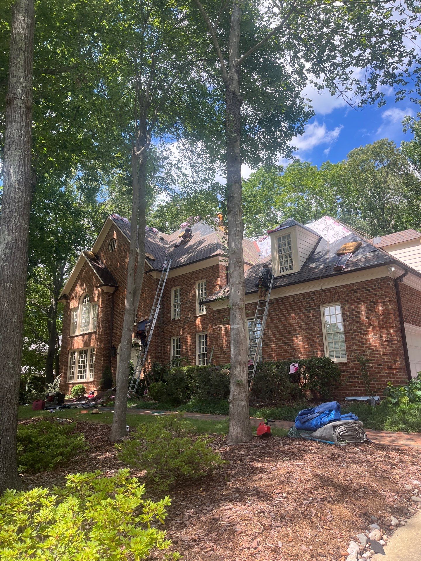 Roofing Project in Greensboro by Skywalker Roofing LLC