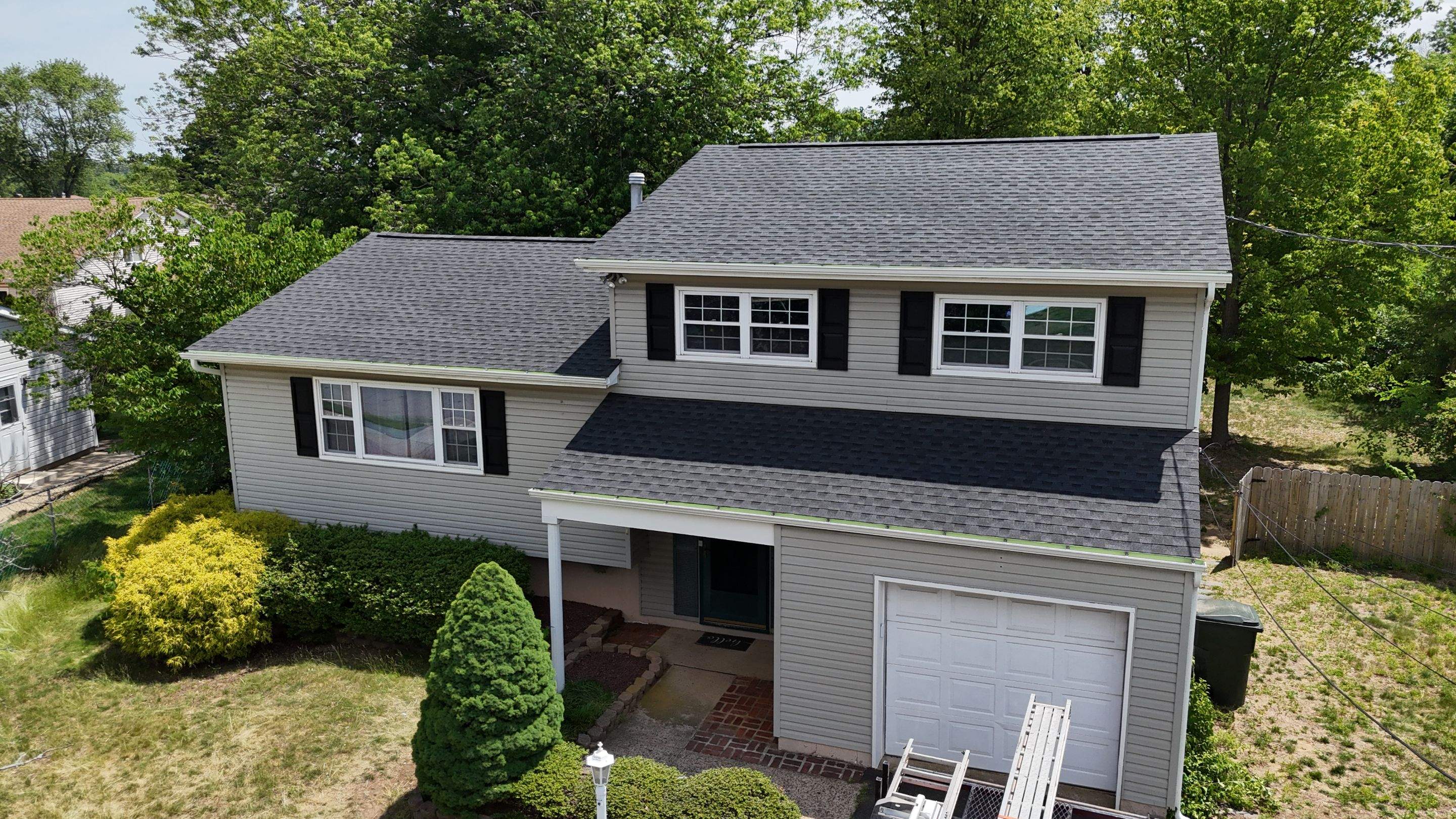 Roof and Gutter Project in Hazlet, NJ by All State Home Improvement Inc.