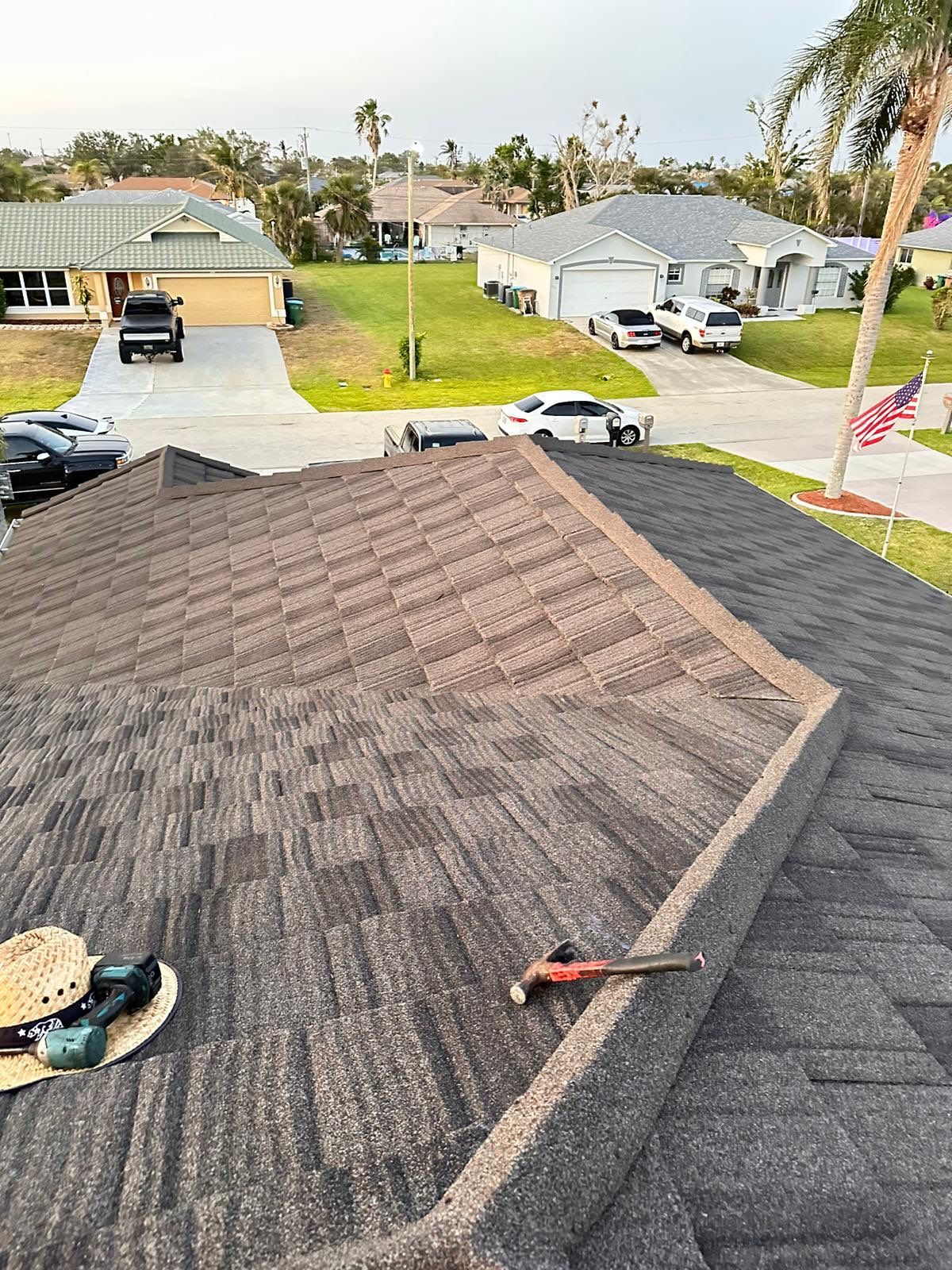 Residential Roofing Installation using Westlake (Boral) Stone Coated Steel by Four Peaks Roofing