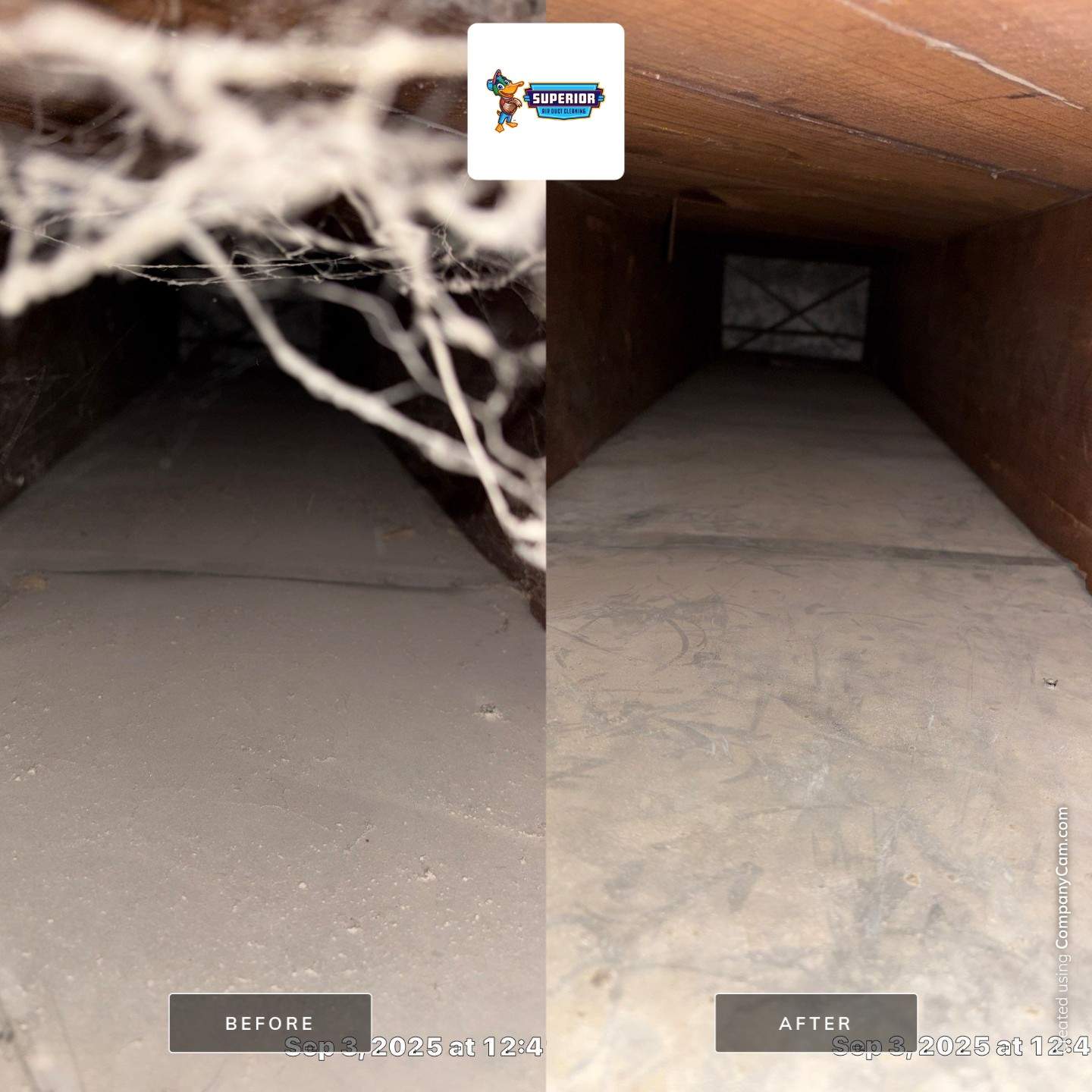 Air Duct Cleaning With a Vacuum Truck in Ambridge, PA by Superior Air Duct Cleaning