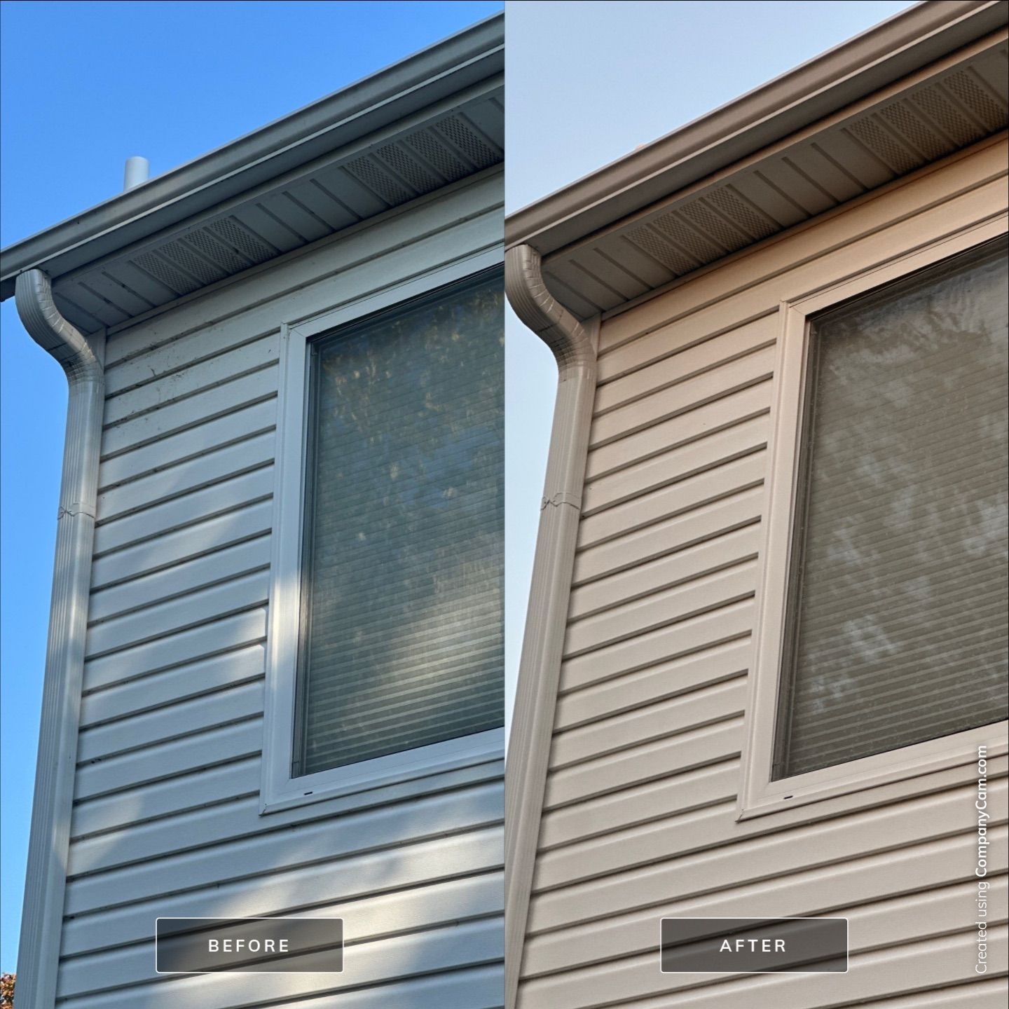 Project in South Elgin by Simmons Power & Soft Washing