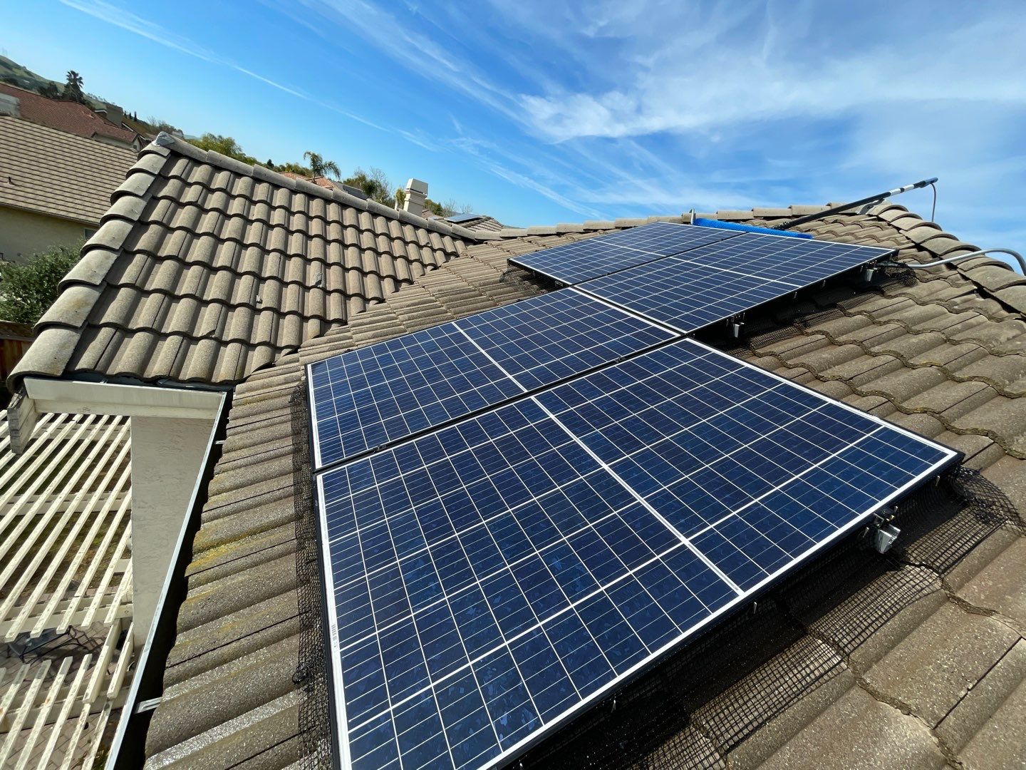 Solar Panel Bird Proofing-Morgan Hill by All One Solar Shine