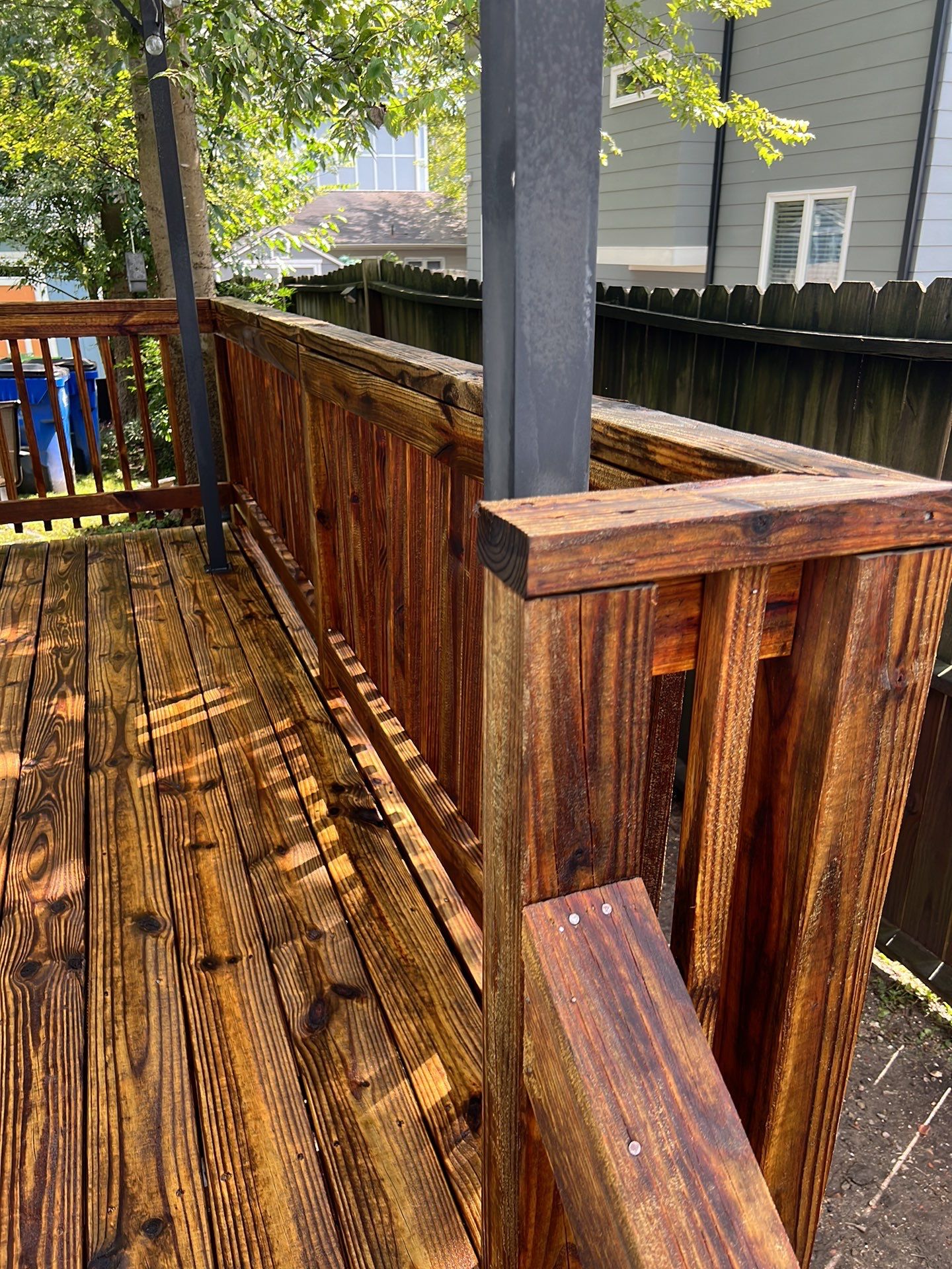 Weathered Deck using Wood Sealant by DuraSeal