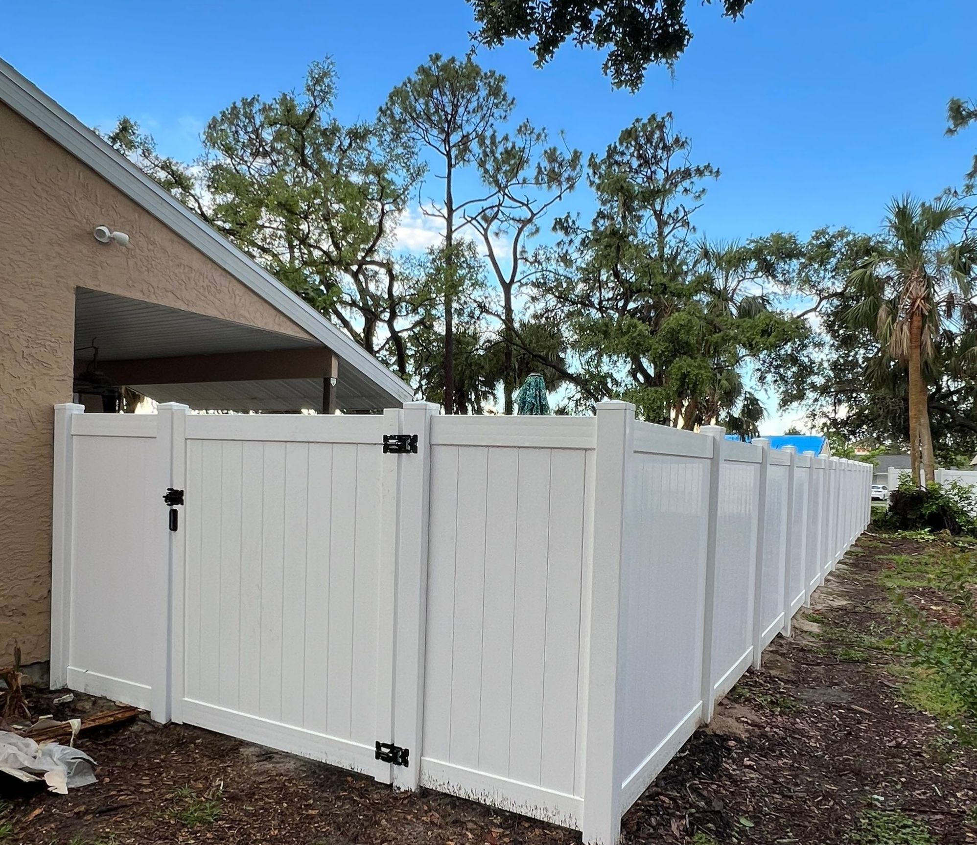 Vinyl Fence Installation using Vinyl Privacy Fence  by Asap fence and gates, LLC