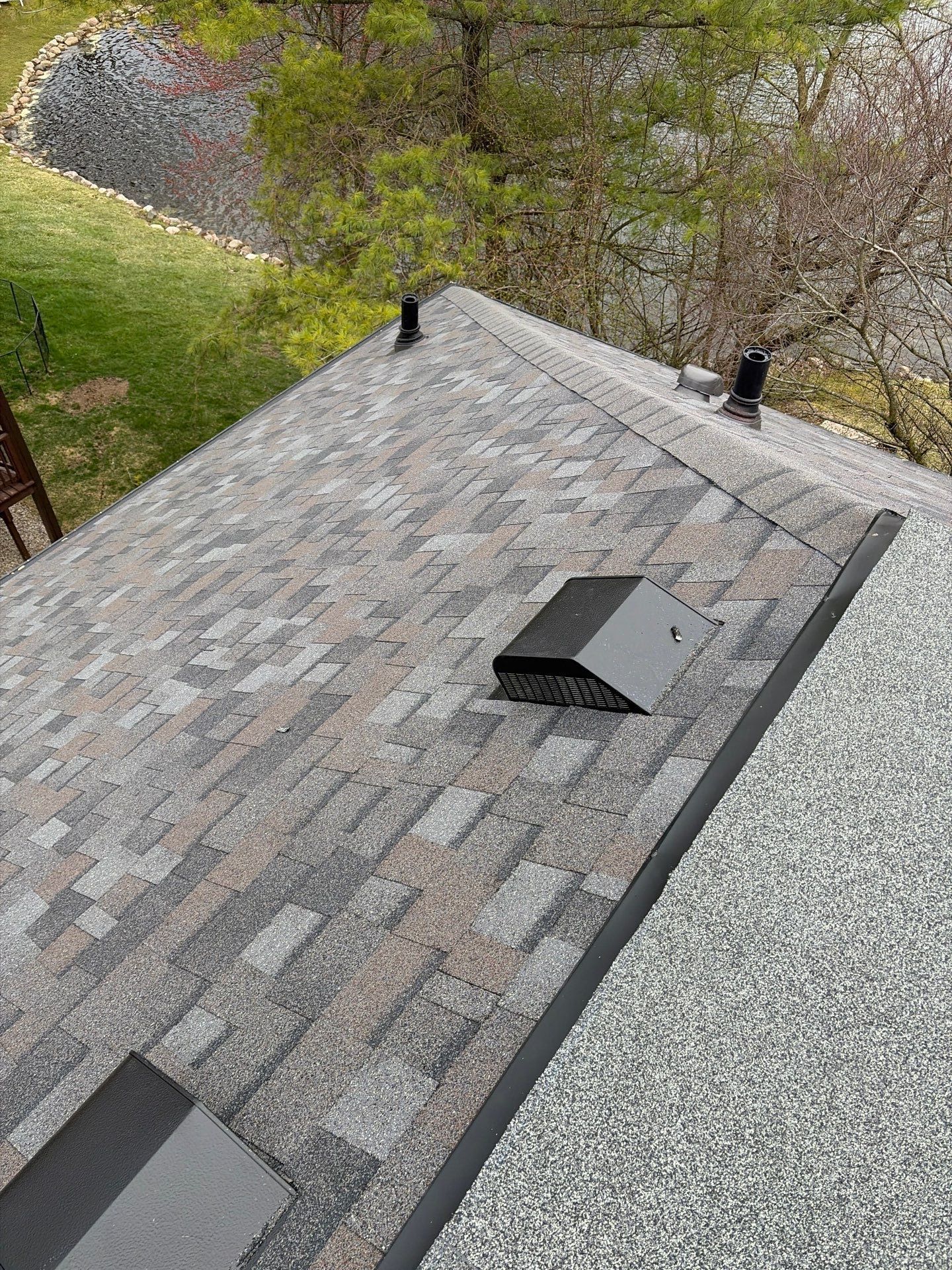 Roof replacement using Owens Corning Starter Shingles by 180 Contractors