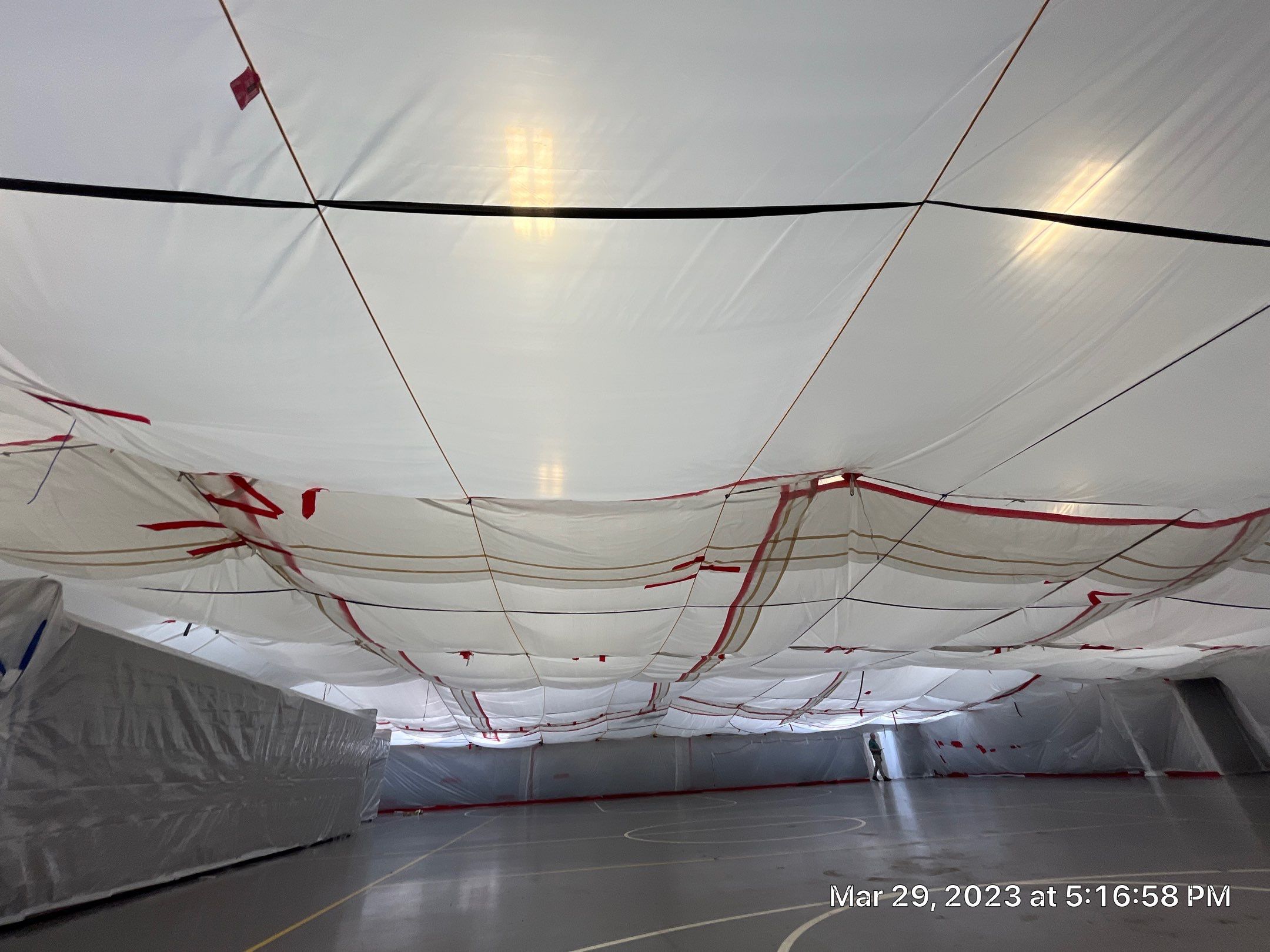 Mercury Remediation - Gym Flooring by EAS Environmental, LLC.