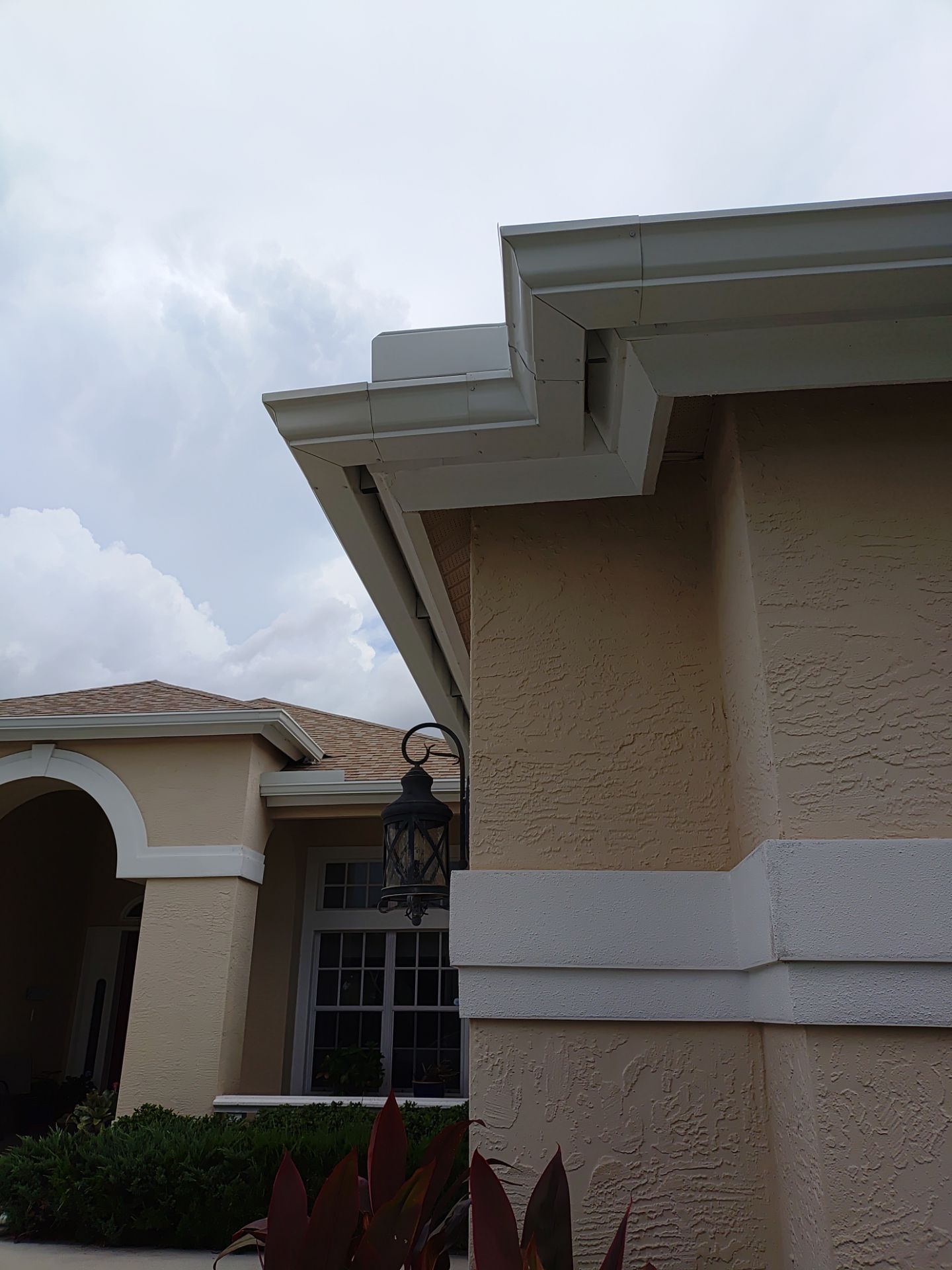 Splash Guard System Installation in Fort Myers FL by Gutter Professor by Gutter Professors