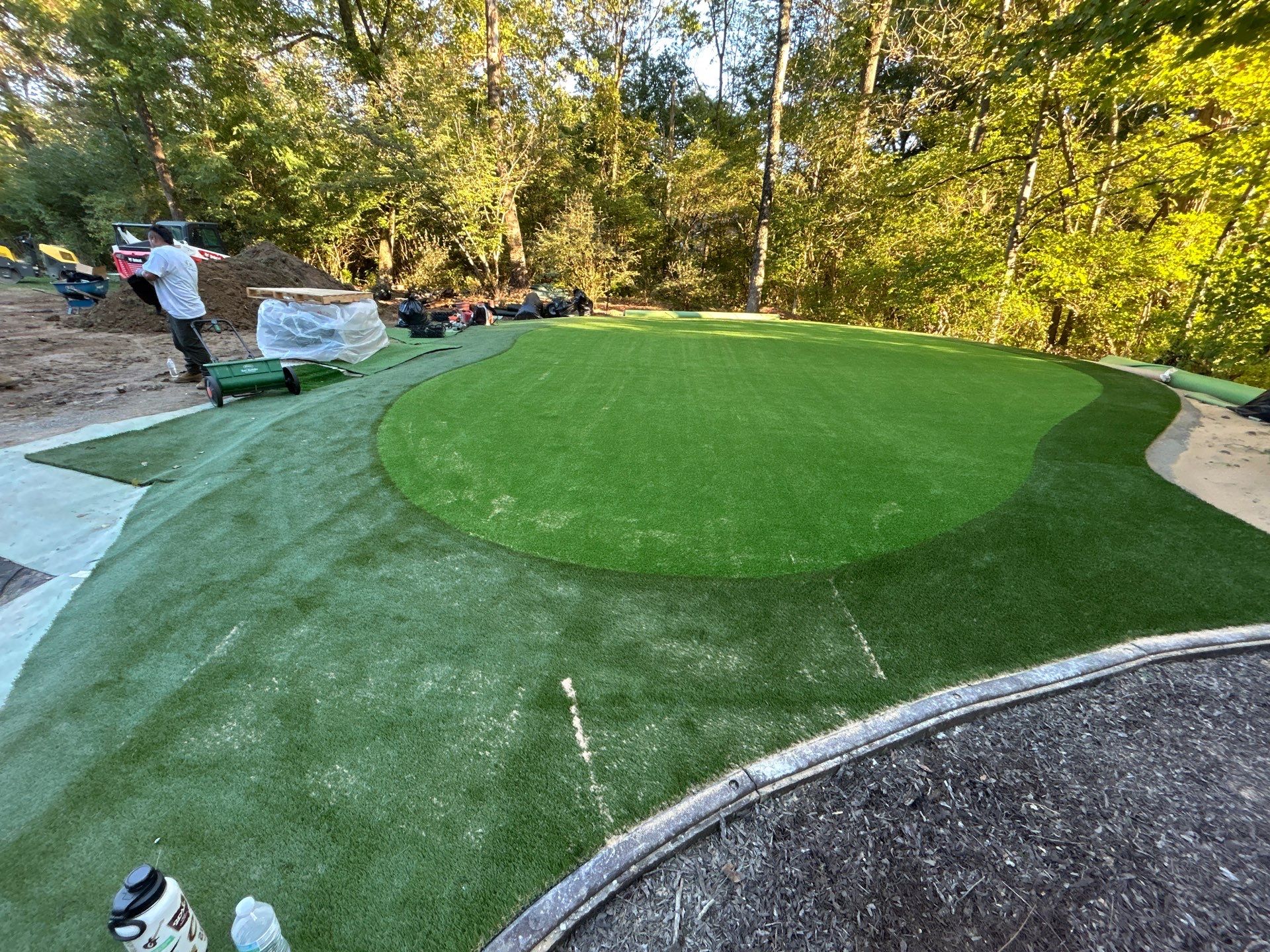 Custom Synthetic Backyard Dream in Cincinnati by Southwest Greens Midwest