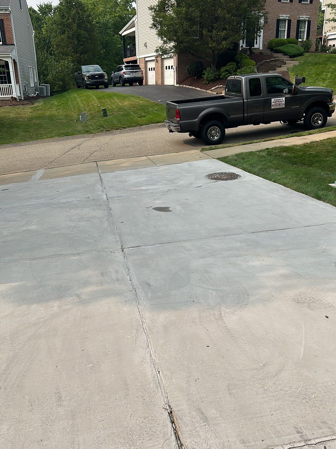 Pool Deck + Driveway + Garage Project in Venetia by Floors in a Day, Inc