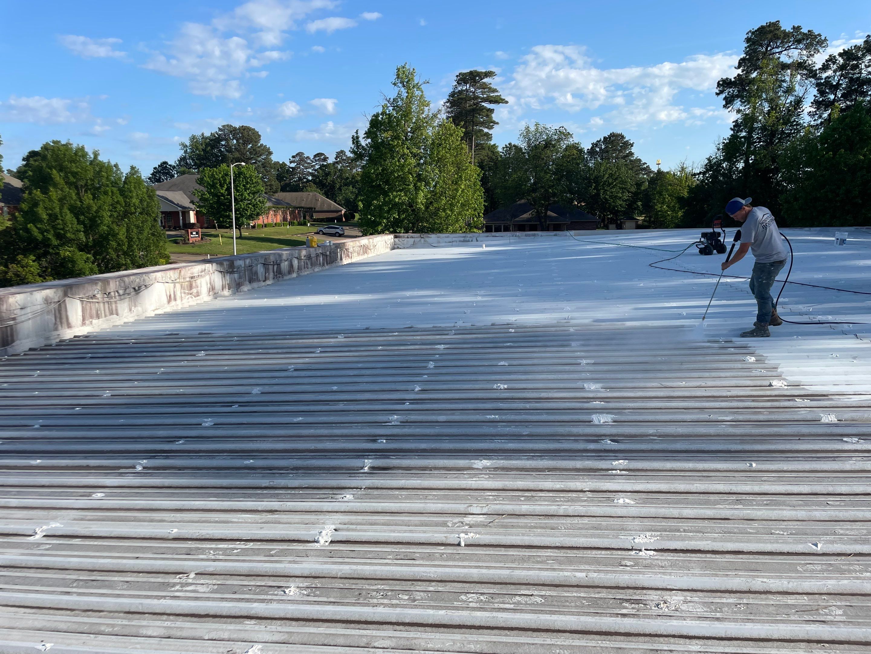 Office Building in Texarkana by Hostetler Roofing