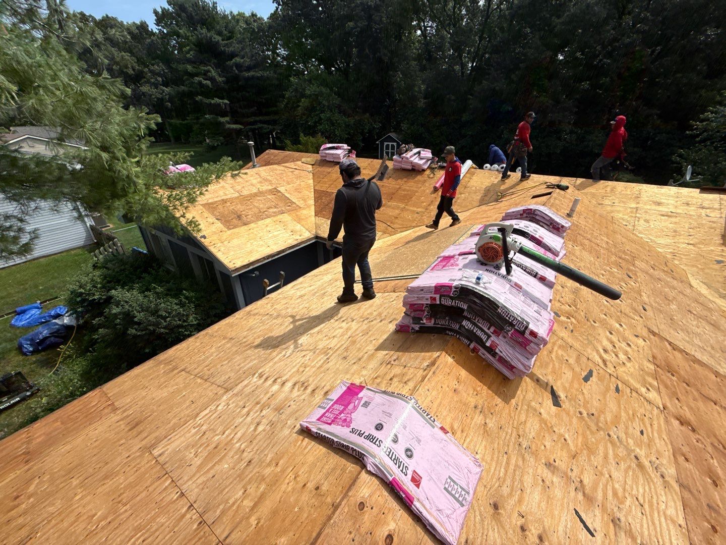 Roof Replacement using Owens Corning Tru Definitions by 180 Contractors