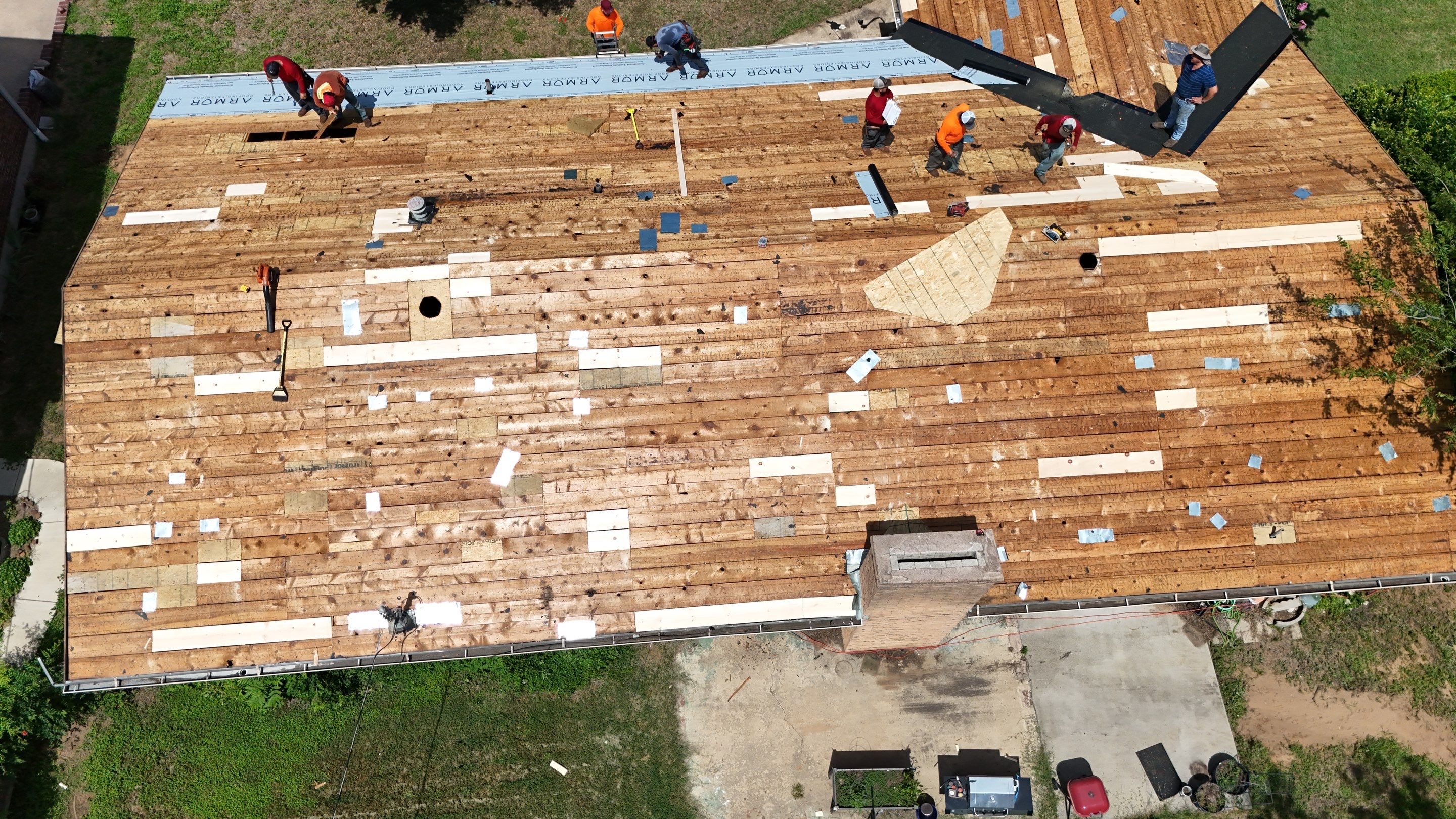Full Roof Replacement and Decking Repair in Hurst, Texas by Armor Roofing | Exteriors