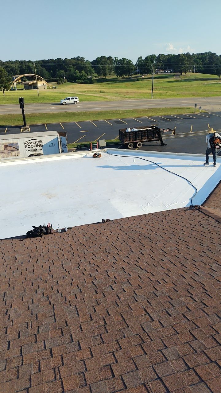 First Assembly of God, De Queen, Arkansas by Hostetler Roofing
