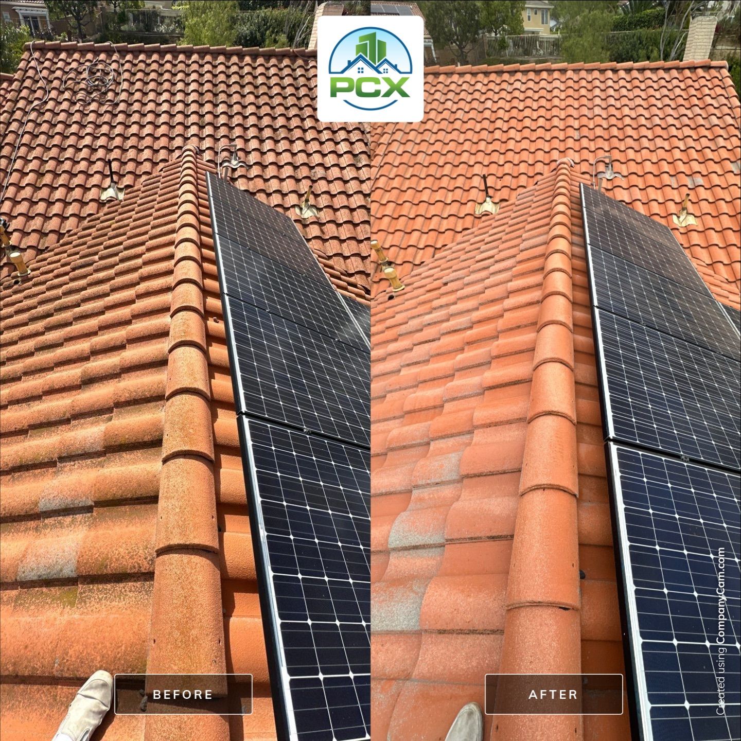 Trabuco Canyon Roof Washing with Pressure Washer by Property Cleaning Experts
