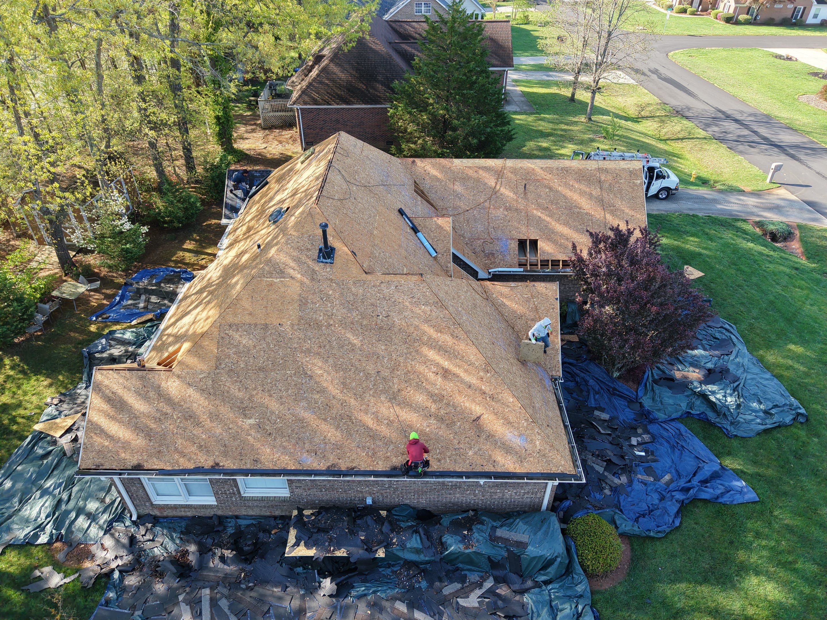 Residential Roofing Installation using TAMKO TITAN XT Rustic Black by RISE Roofing & Restoration, LLC