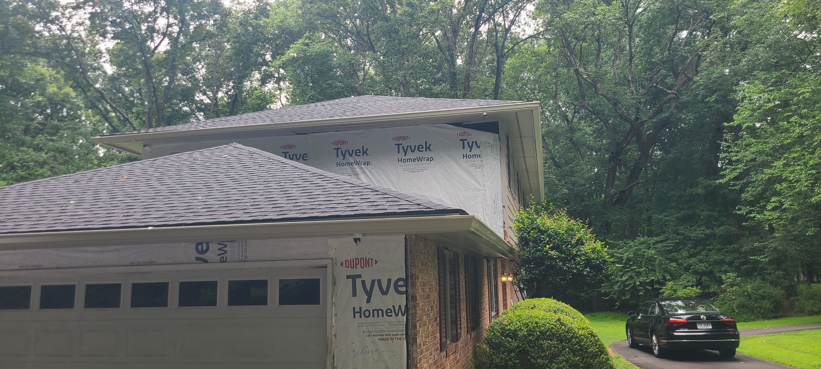 Great Falls: Siding Replacement with James Hardie Statement Beaded Plank in Cobblestone by RM Banning, Inc.