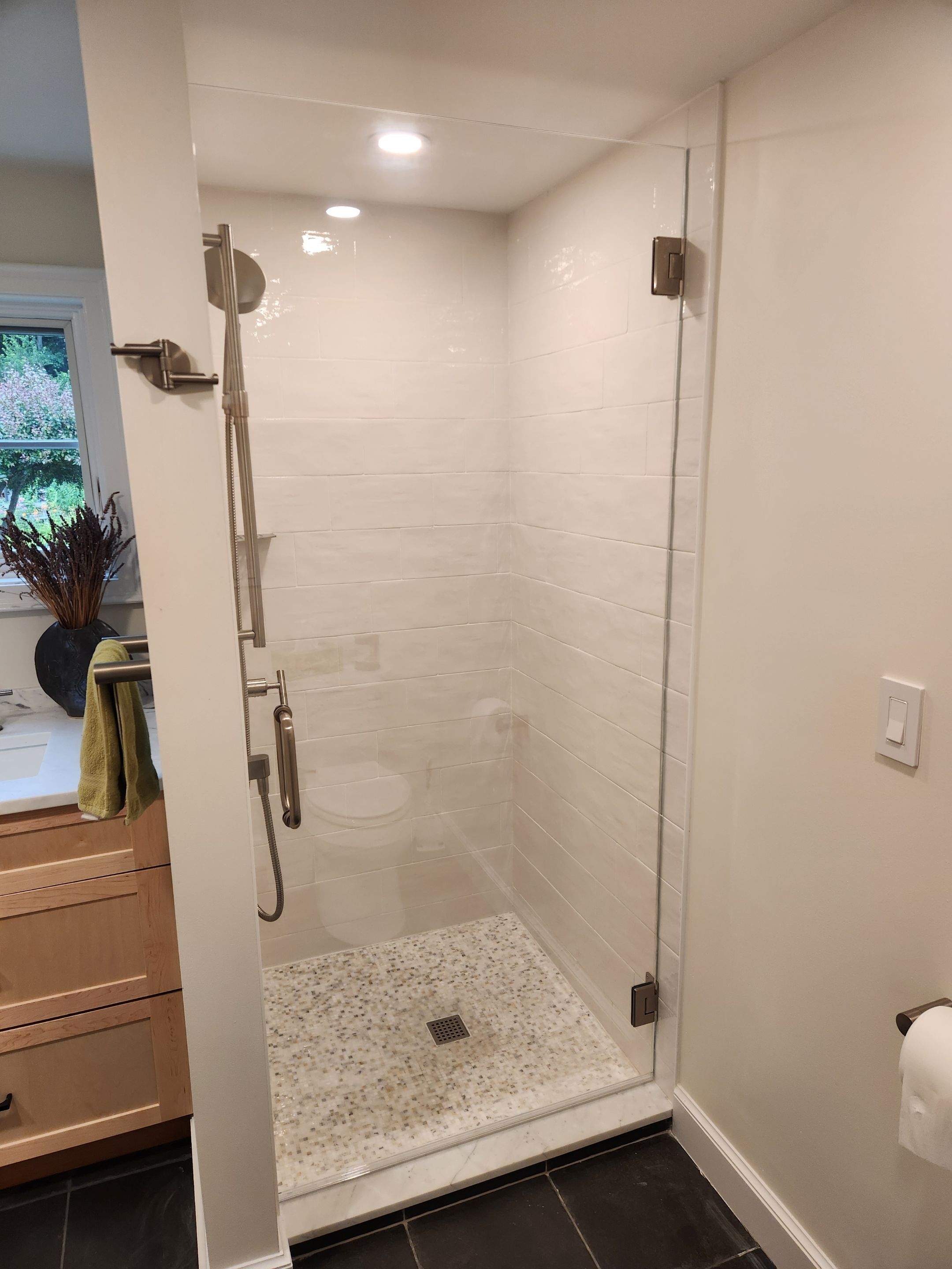 Multiple Frameless Showers by Cheshire Glass Company