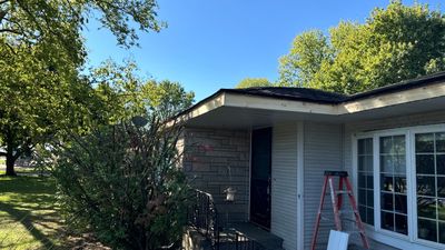 Turtle Shell gutter protection installation in Morris, IL 60450, photograph 21