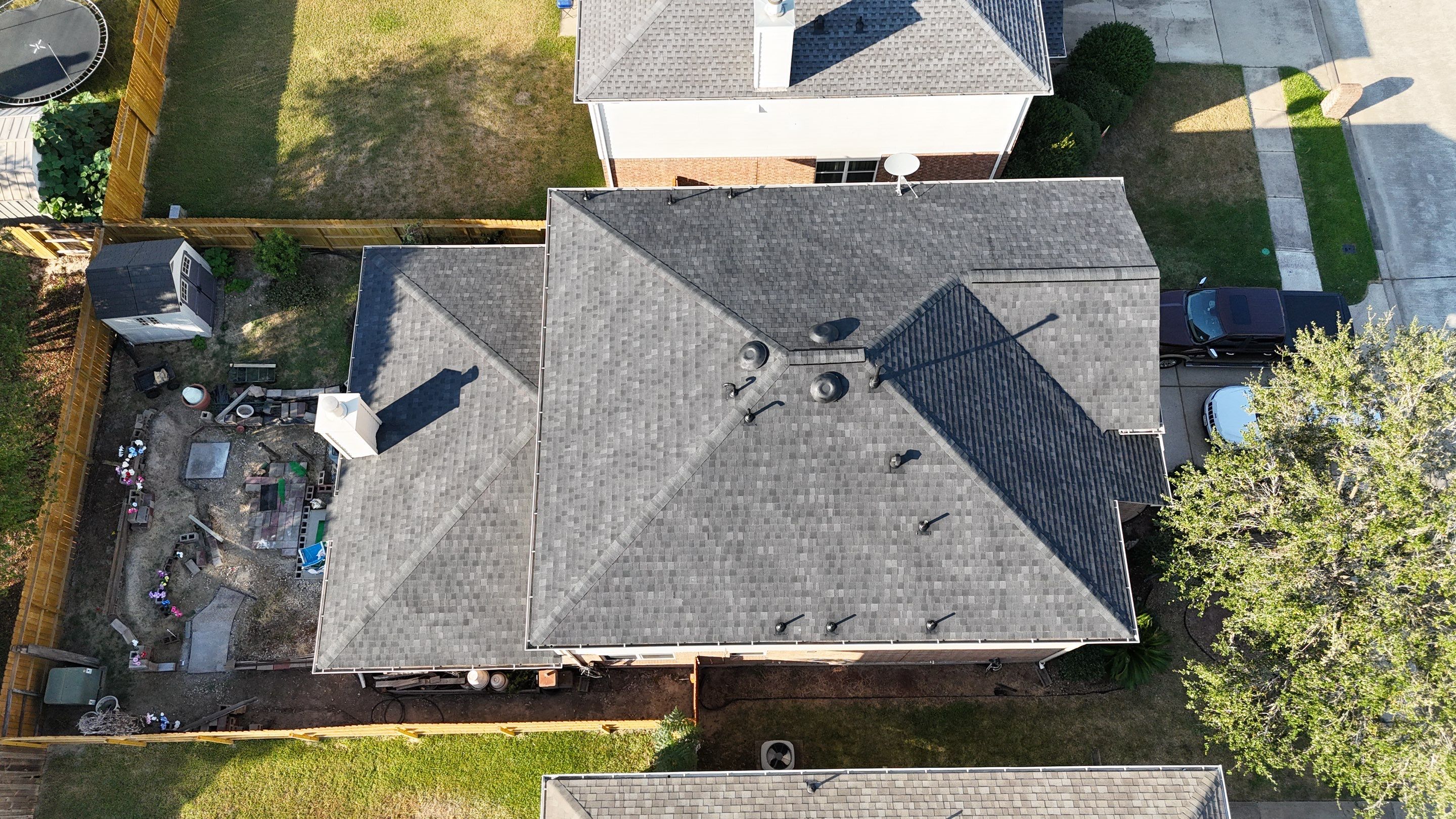 Atascocita Roof Installation using Atlas Pinnacle Pristine by Modern BYLT Roofing & Construction