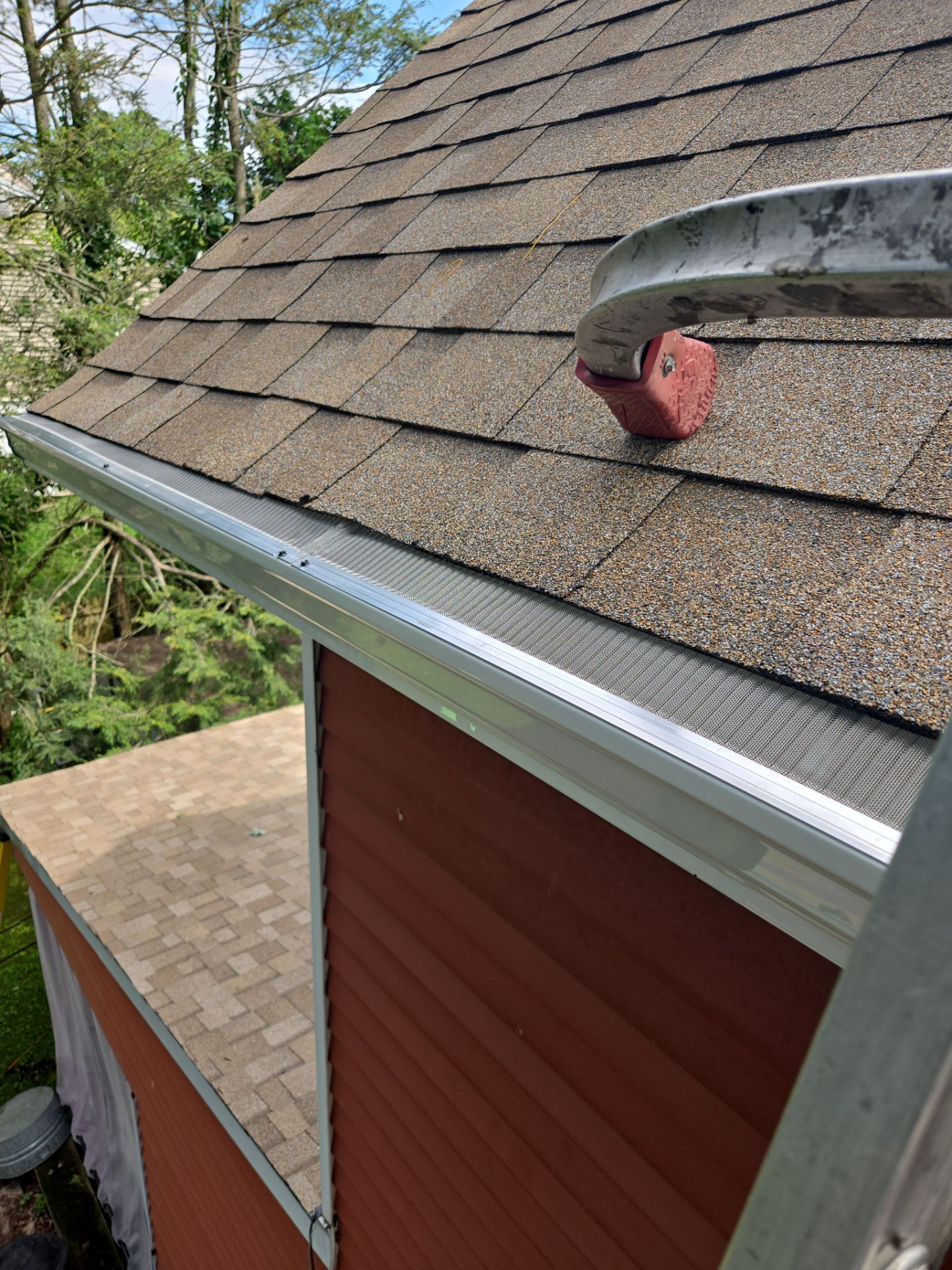 Residential Roofing Installation using Owens Corning Duration Sand Castle by A Plus Exterior