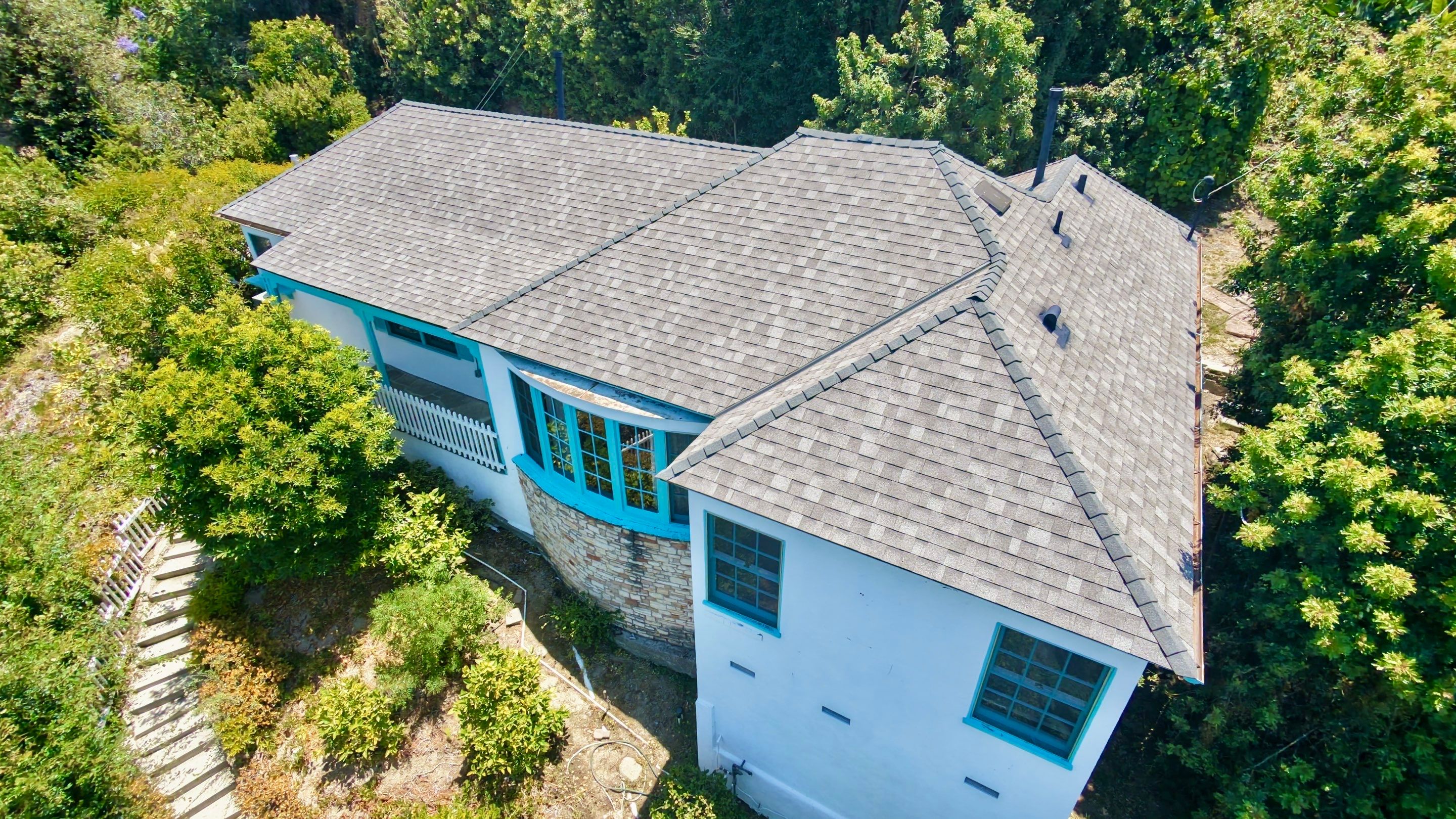 Residential Reroofing and New Sheathing Installation in Sherman Oaks, CA by Hull Brothers Roofing