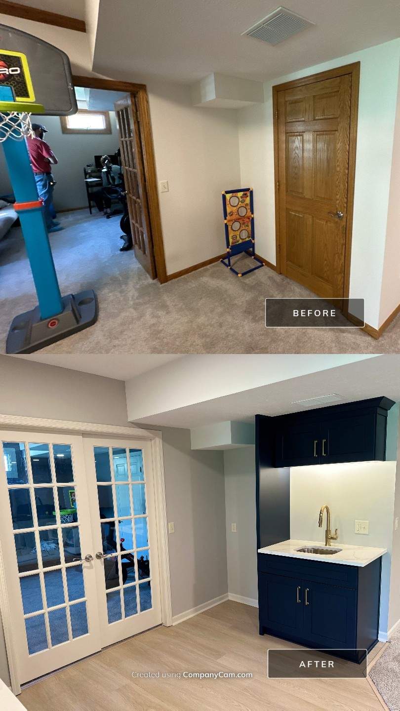 Project in Omaha by Bennett Design + Build