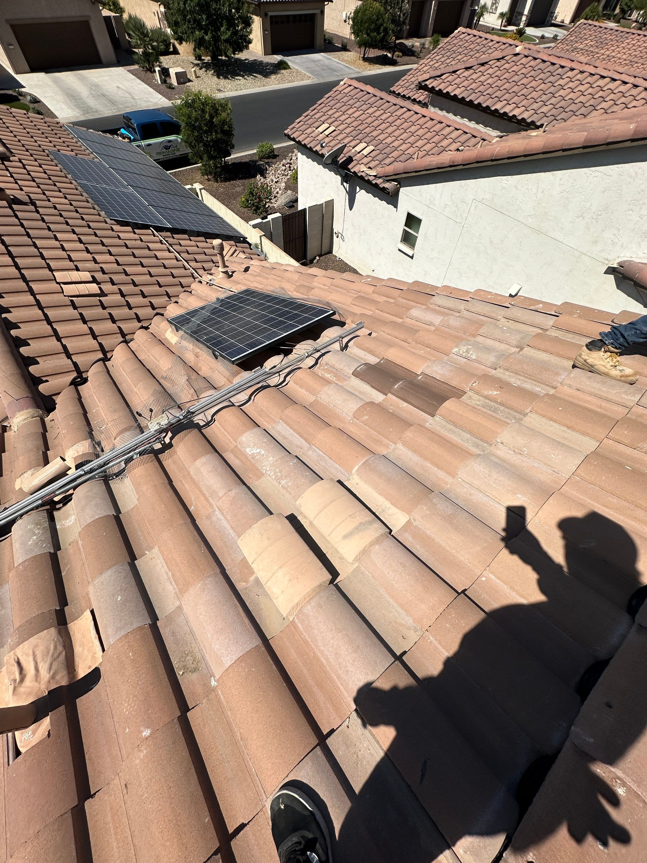Adobe Clay Concrete Tile by Reimagine Roofing