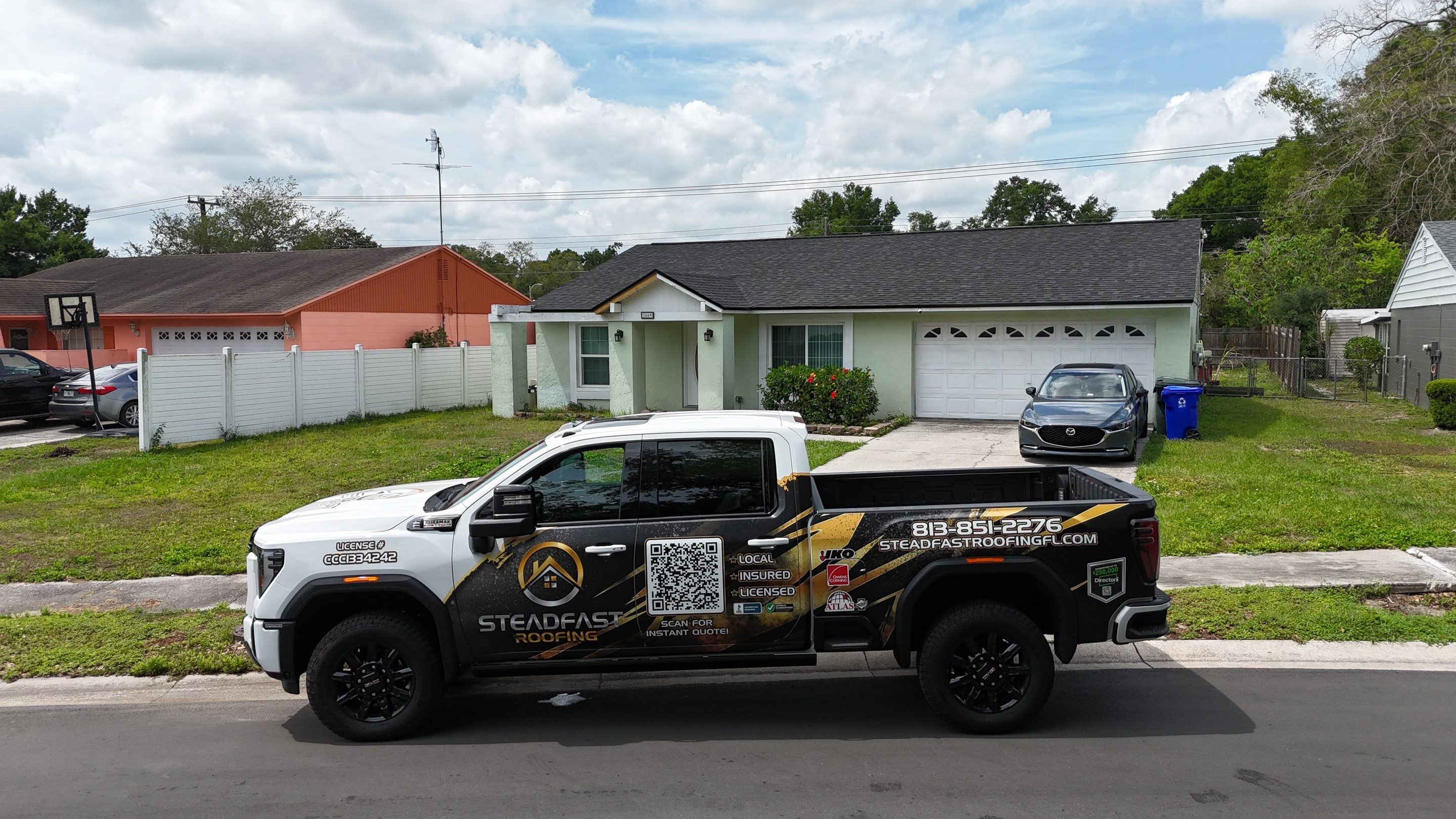Roof Replacement in Lakeland, FL by Steadfast Roofing 