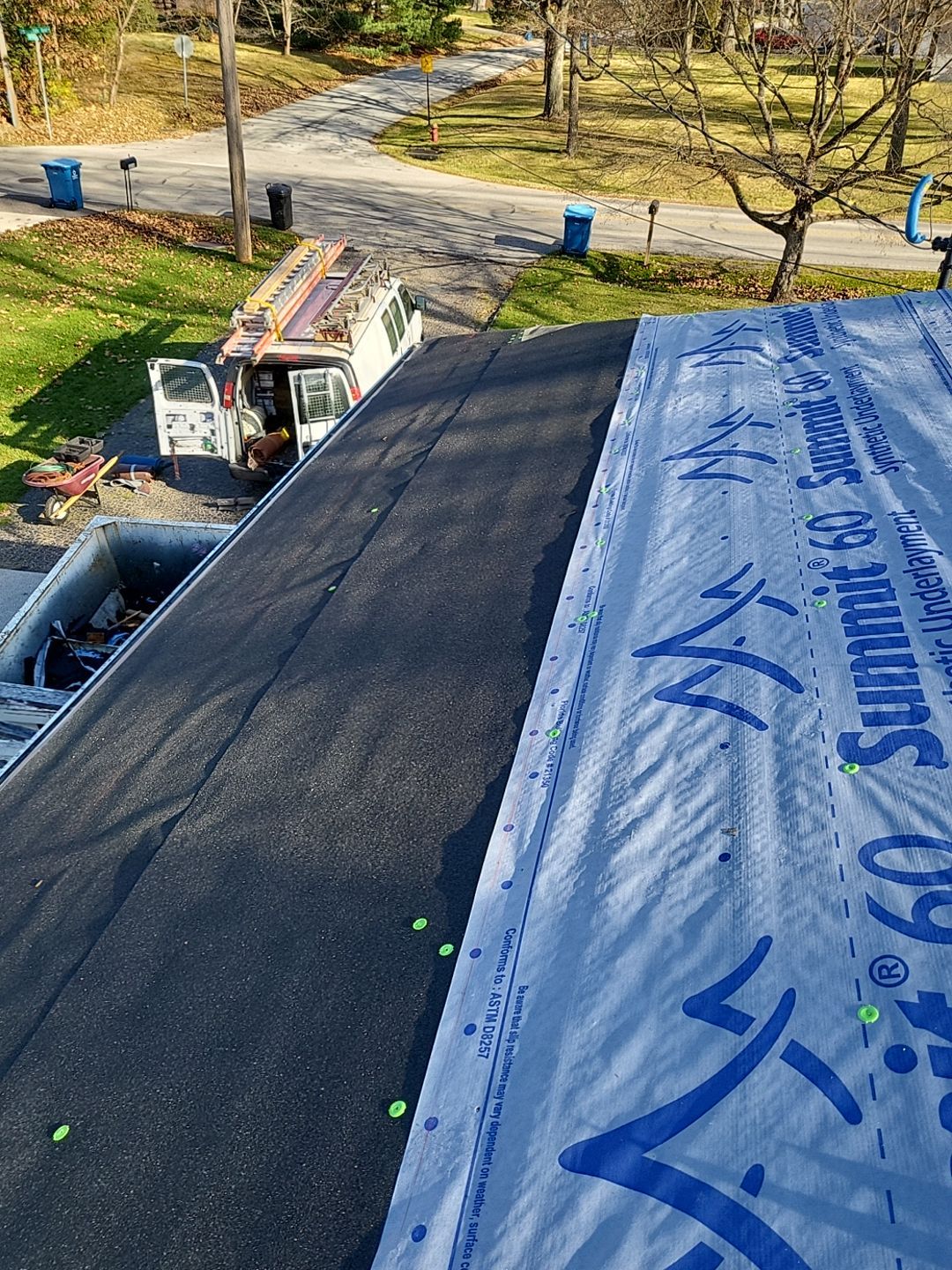 ATLAS PINNACLE COLOR: COASTAL GRANITE DRIP EDGE: TUXEDO GRAY by Eagle Eye Roofing
