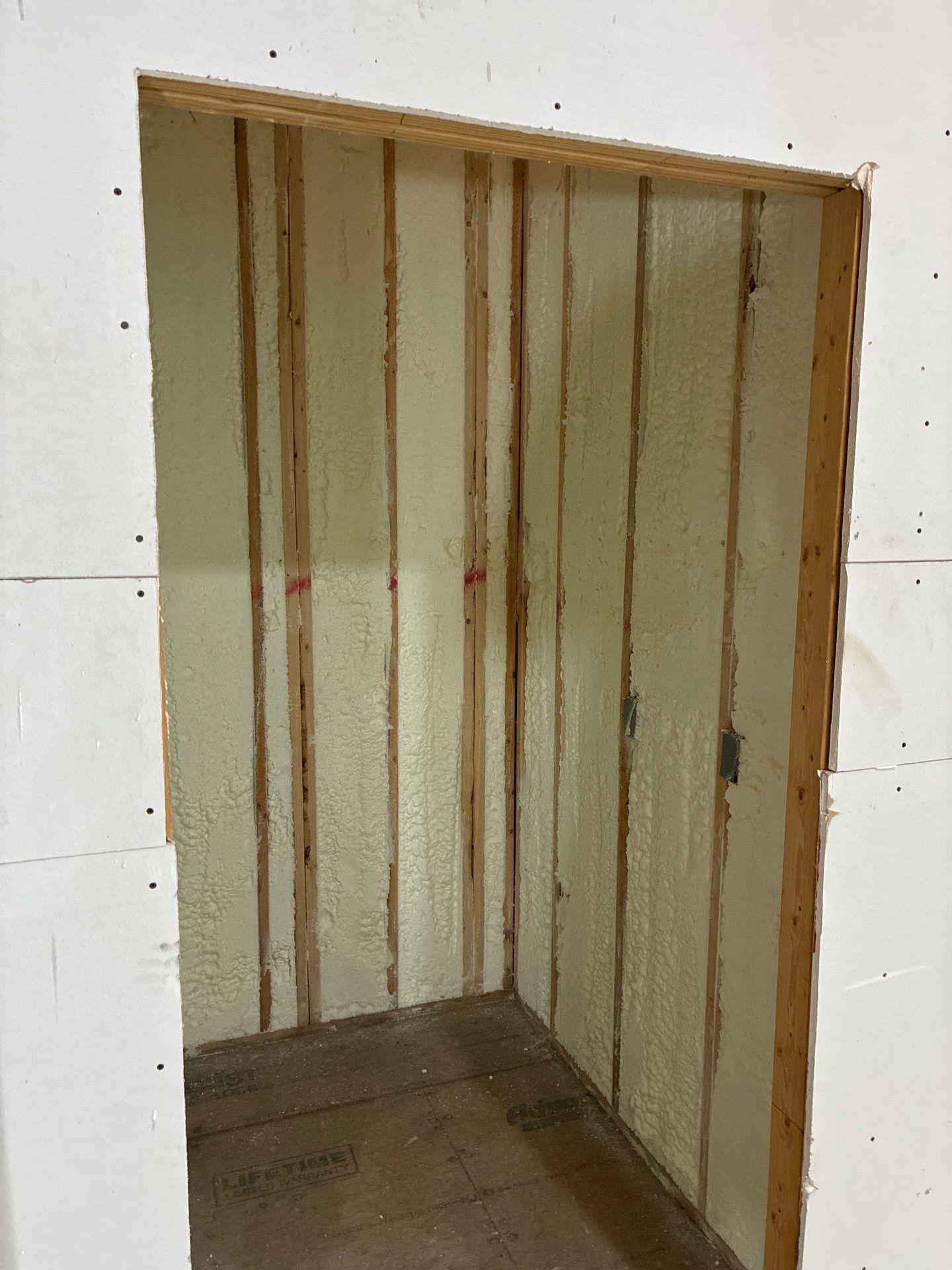 Fully encapsulated Dallas custom home  by Apex Insulation Solutions