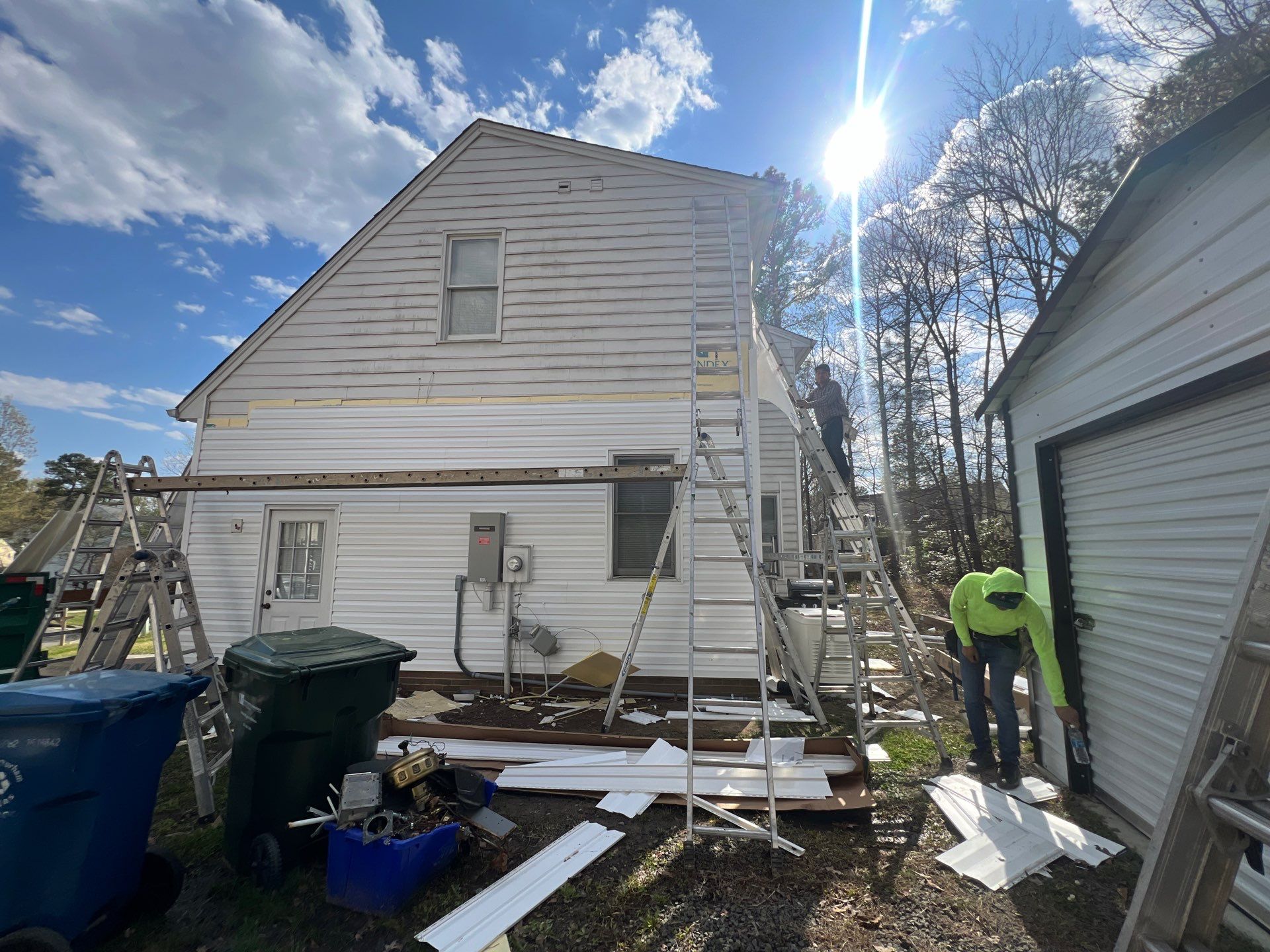 Durham Full Vinyl Siding Replacement by The Remodeling Company