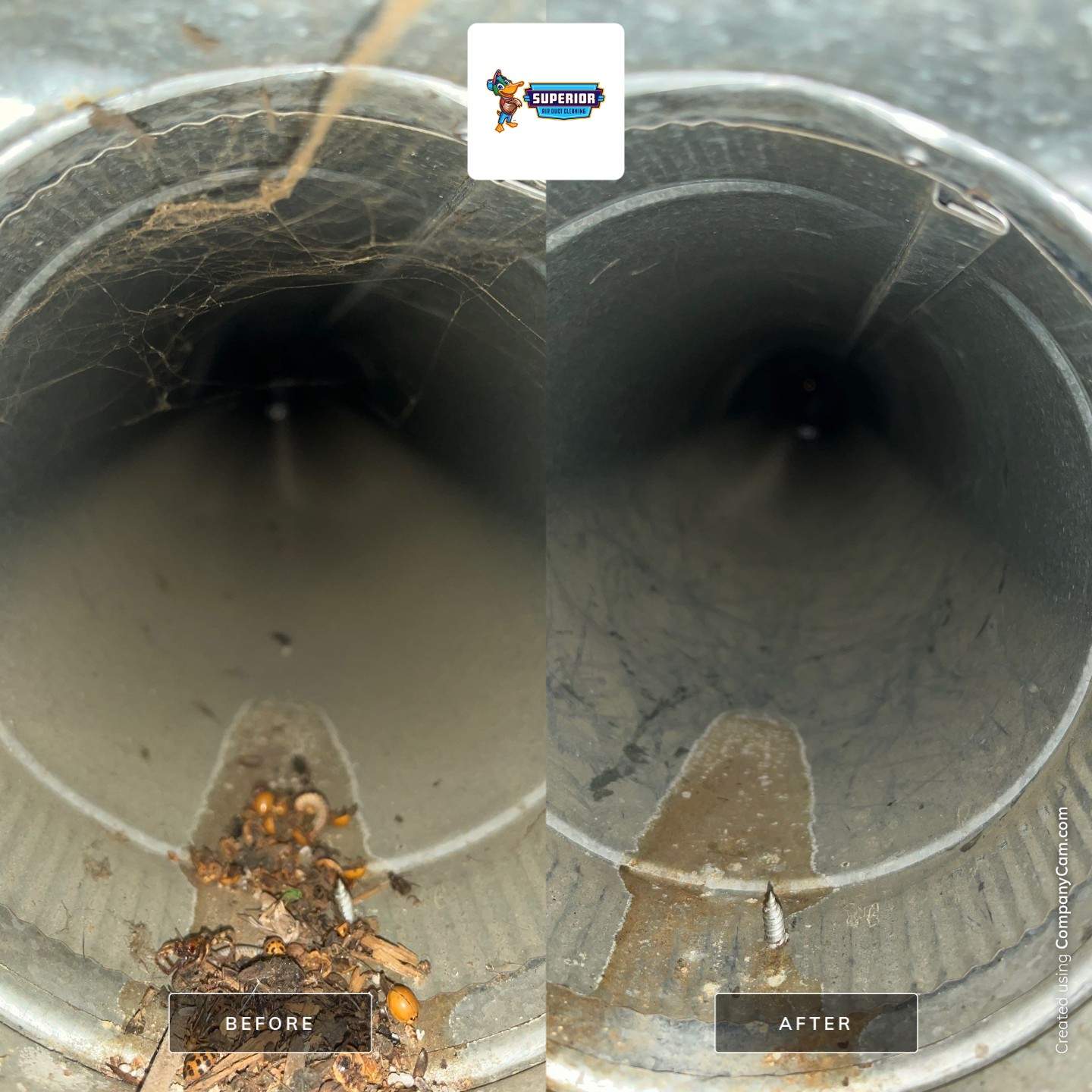 Air Duct Cleaning With a Vacuum Truck in Wampum, PA by Superior Air Duct Cleaning