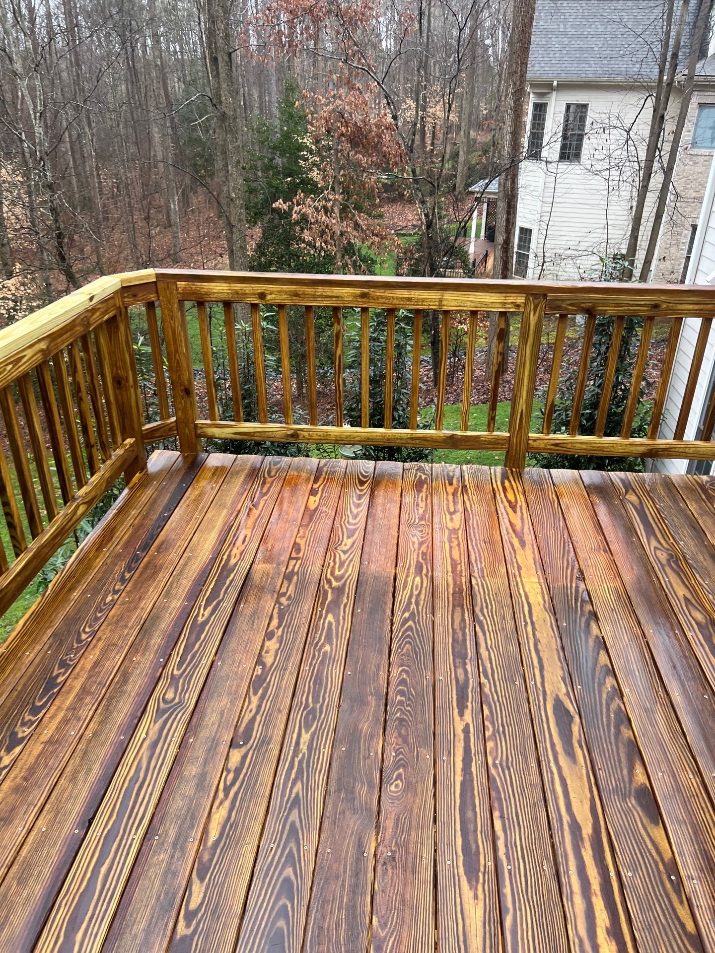 Multi level Deck coated with Wood Sealant by DuraSeal