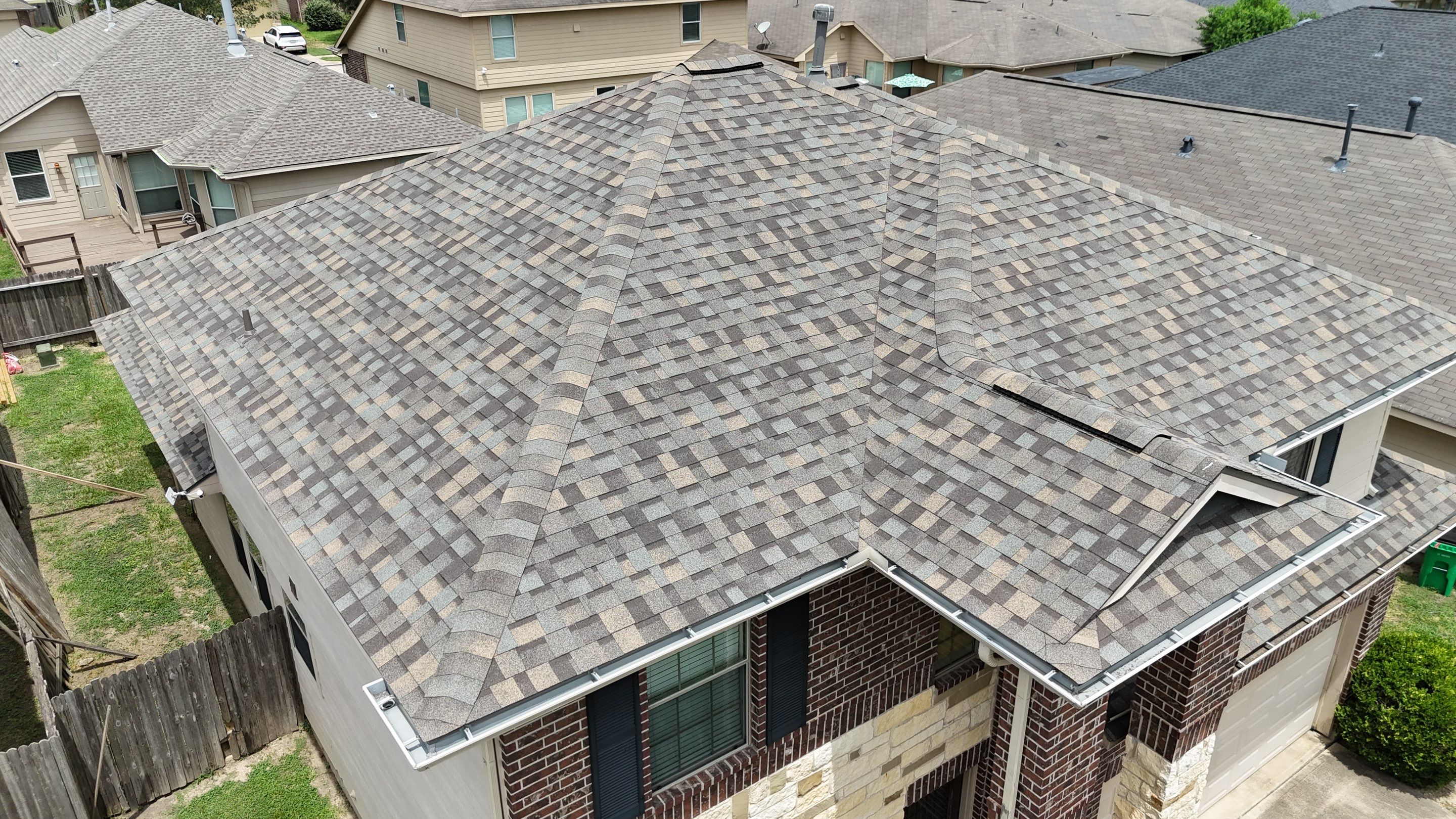 Residential Roofing Installation using IKO Dynasty by Core Four Roofing