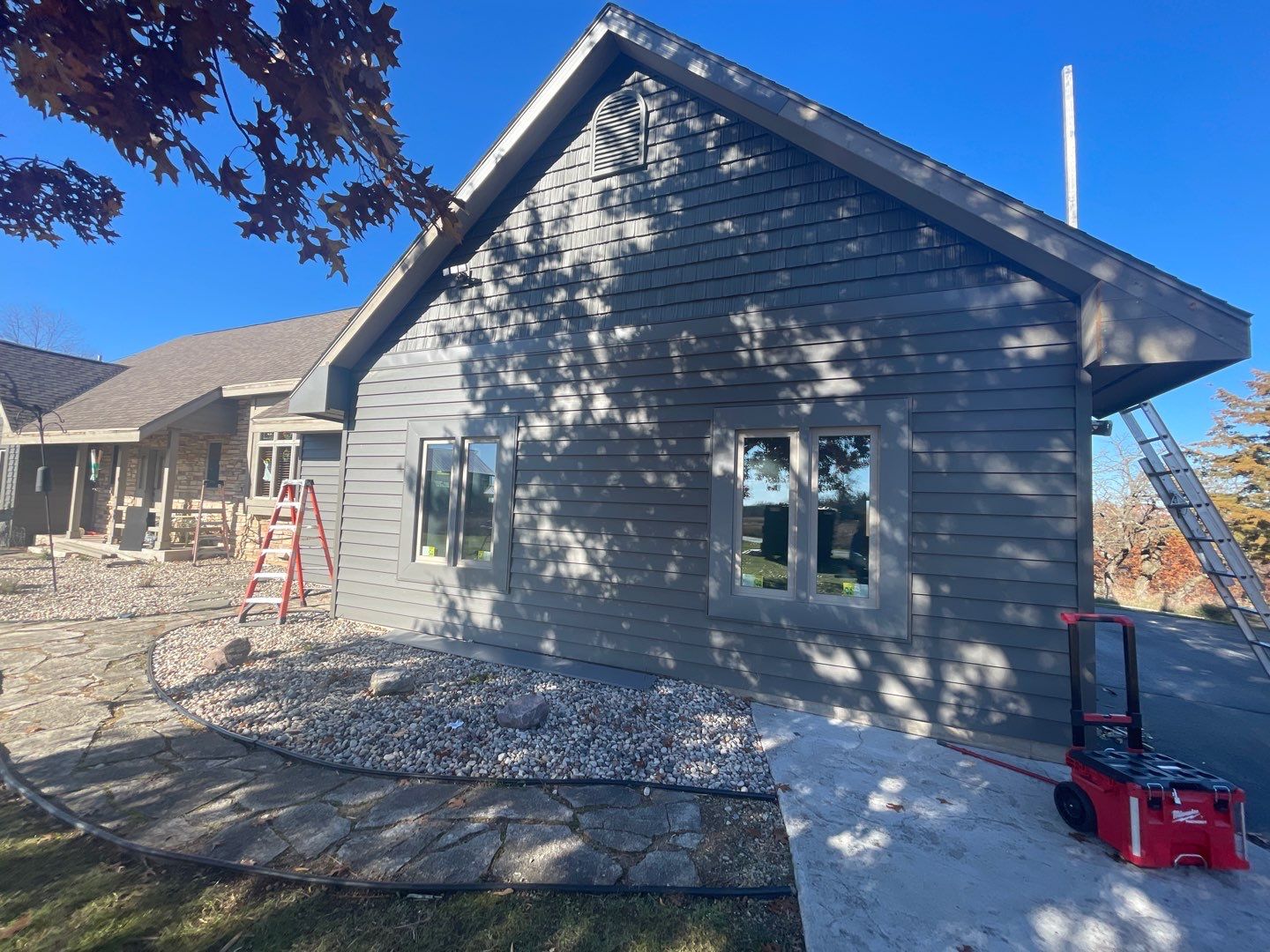 Siding Installation using Norandex Polar Wall Plus Siding, Window Wraps by Total Exteriors